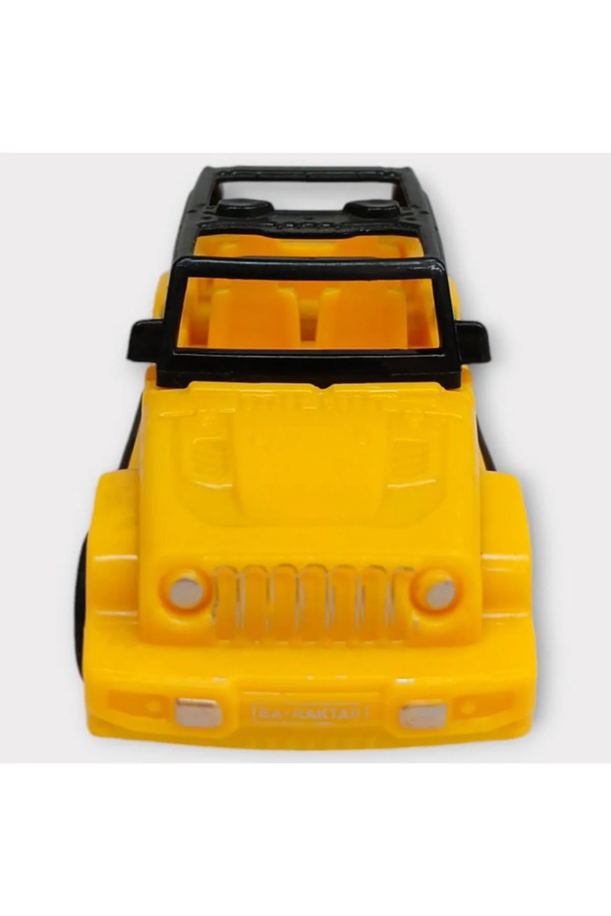 Çek Bırak Arabalar 10 Cm - Sarı Jeep (Lisinya)
