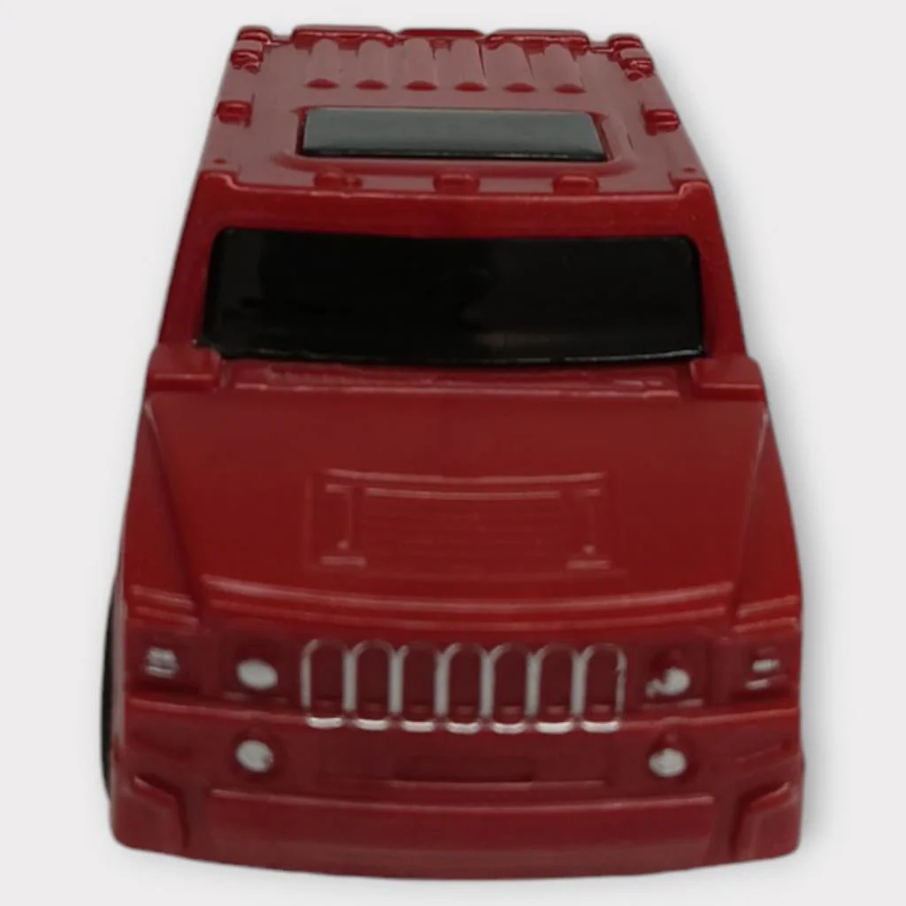 Çek Bırak Arabalar 10 Cm - Kırmızı Jeep - 1 ADET