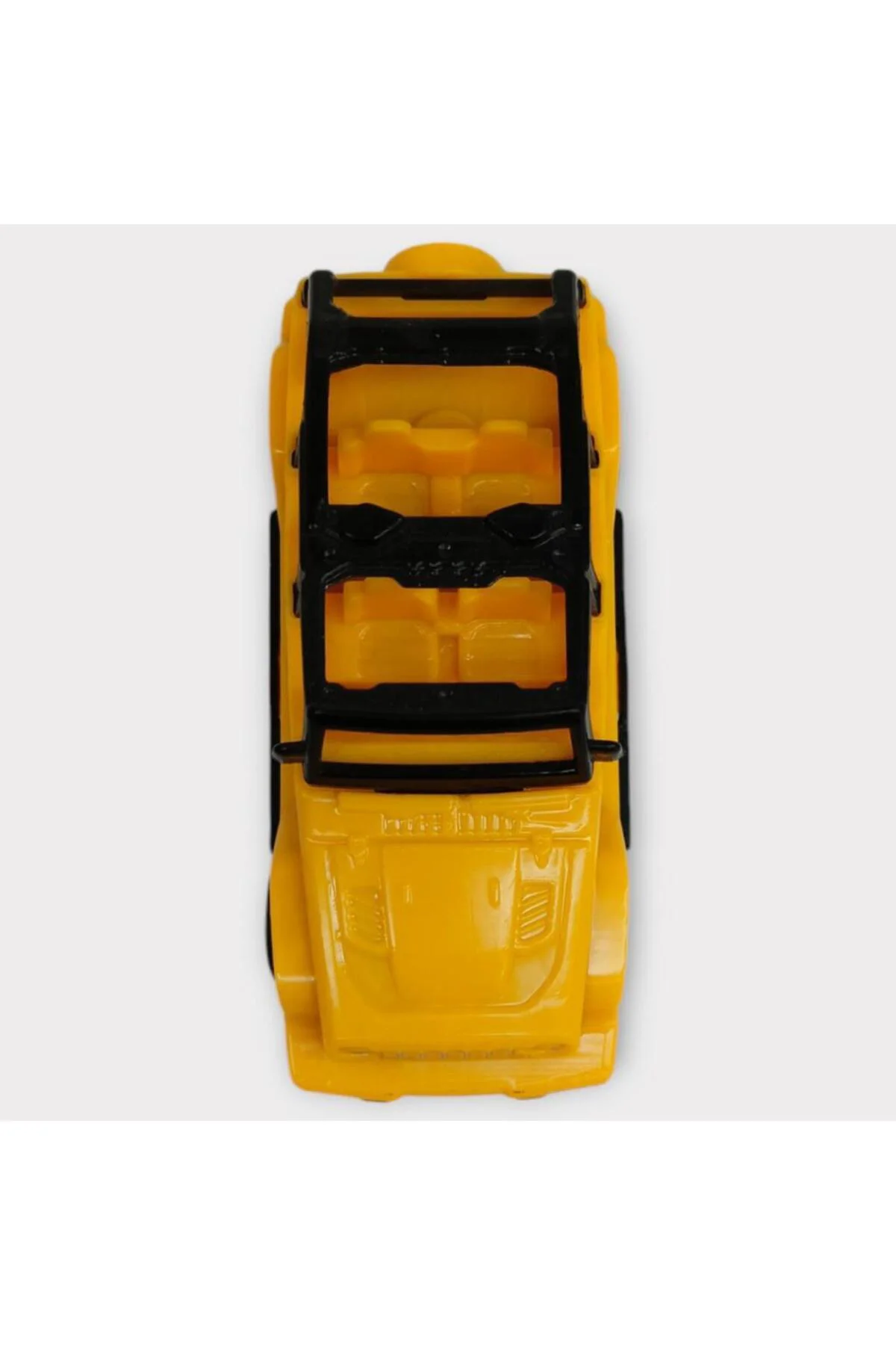 Çek Bırak Arabalar 10 Cm - Sarı Jeep (Lisinya)