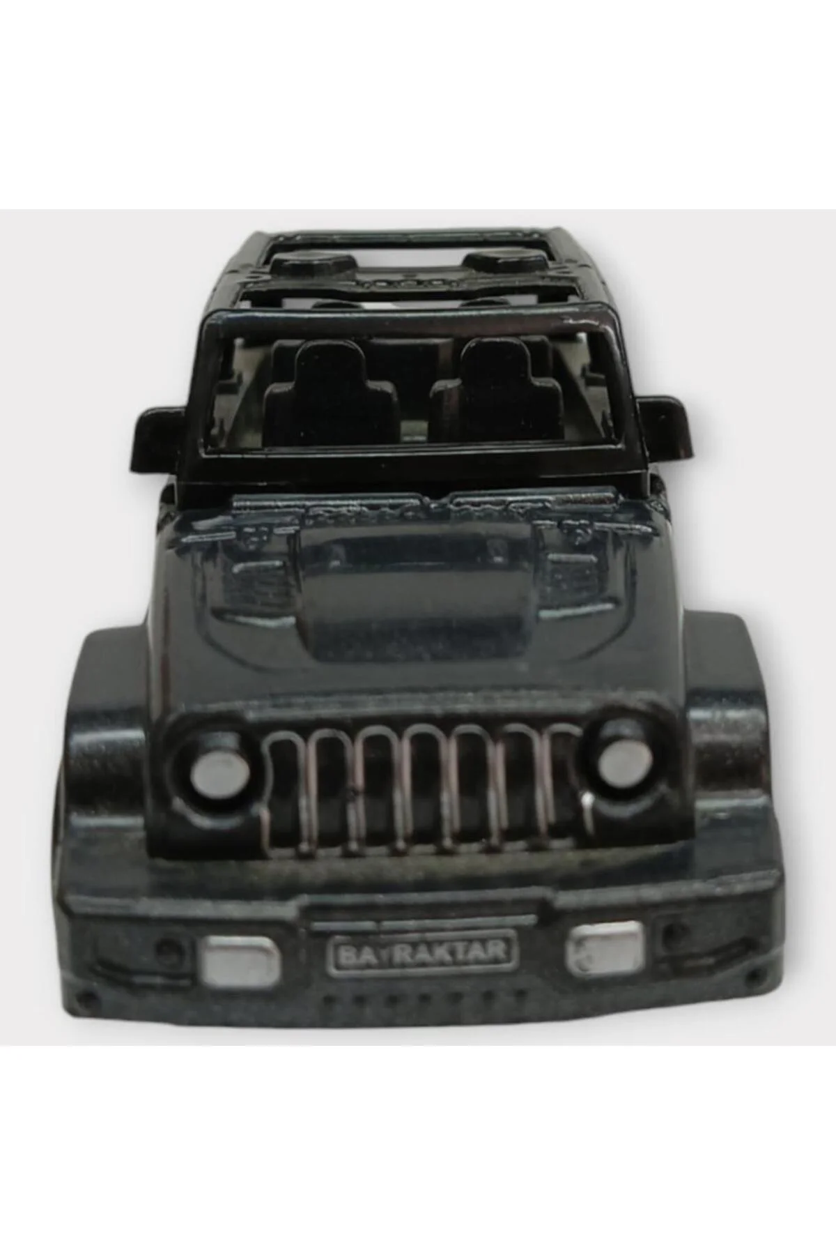 Çek Bırak Arabalar 10 Cm - Siyah Jeep (Lisinya)