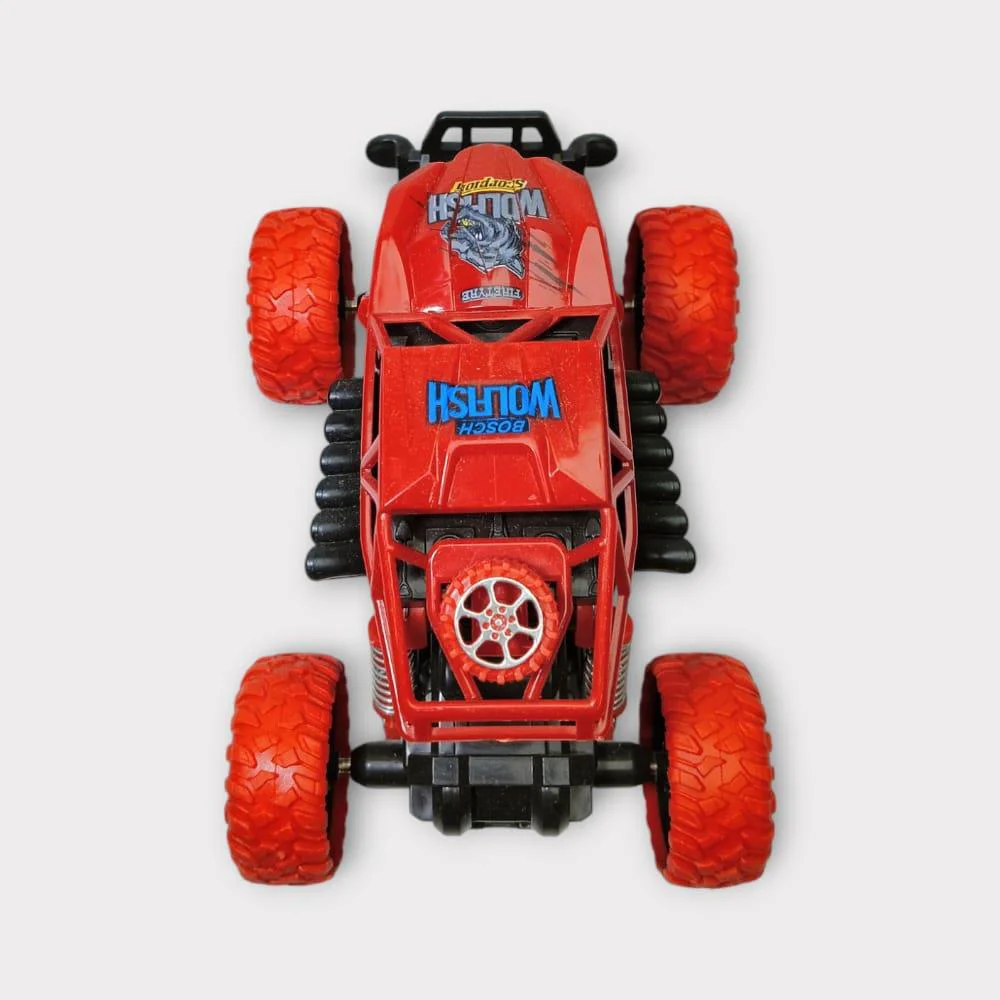 Çek Bırak Cross  Araba 14 Cm - Kırmızı - 1 ADET