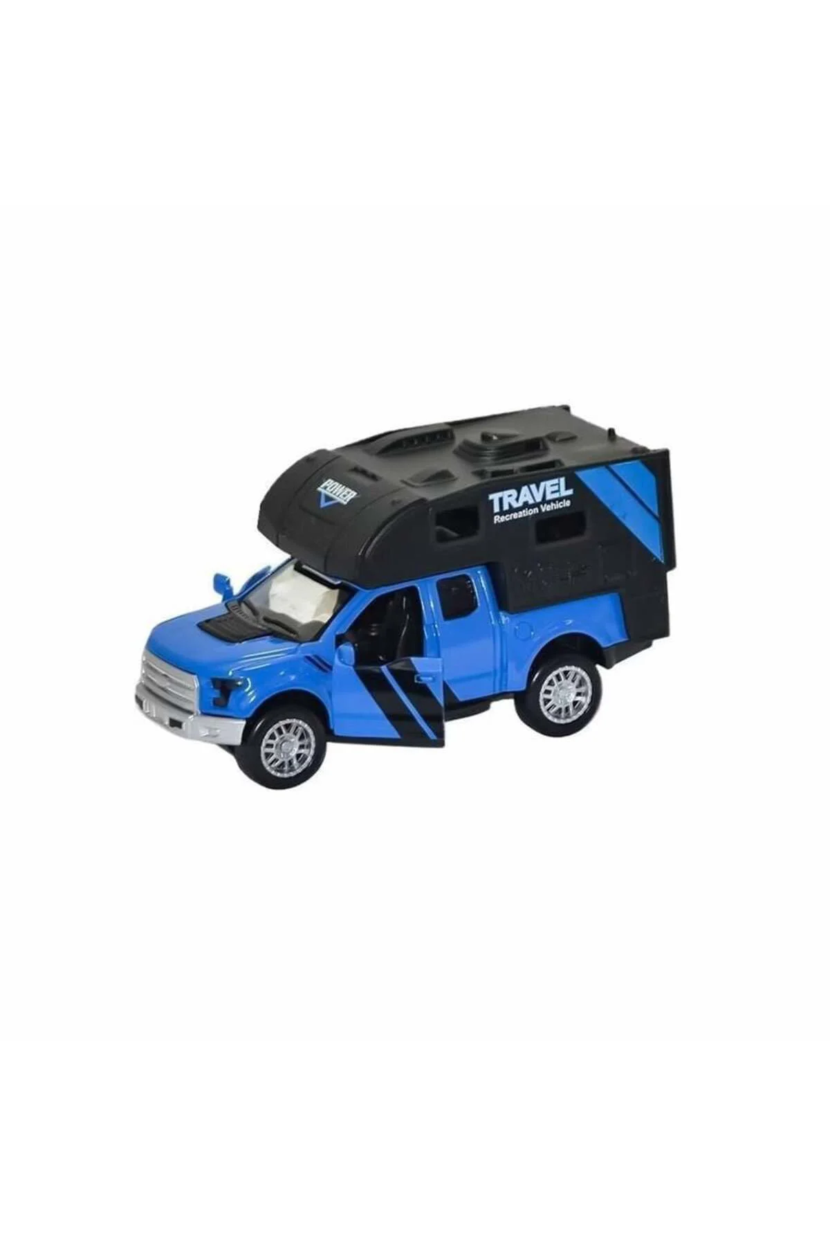 FY6022-12D - Metal Çek Bırak Karavan Mavi (Lisinya)
