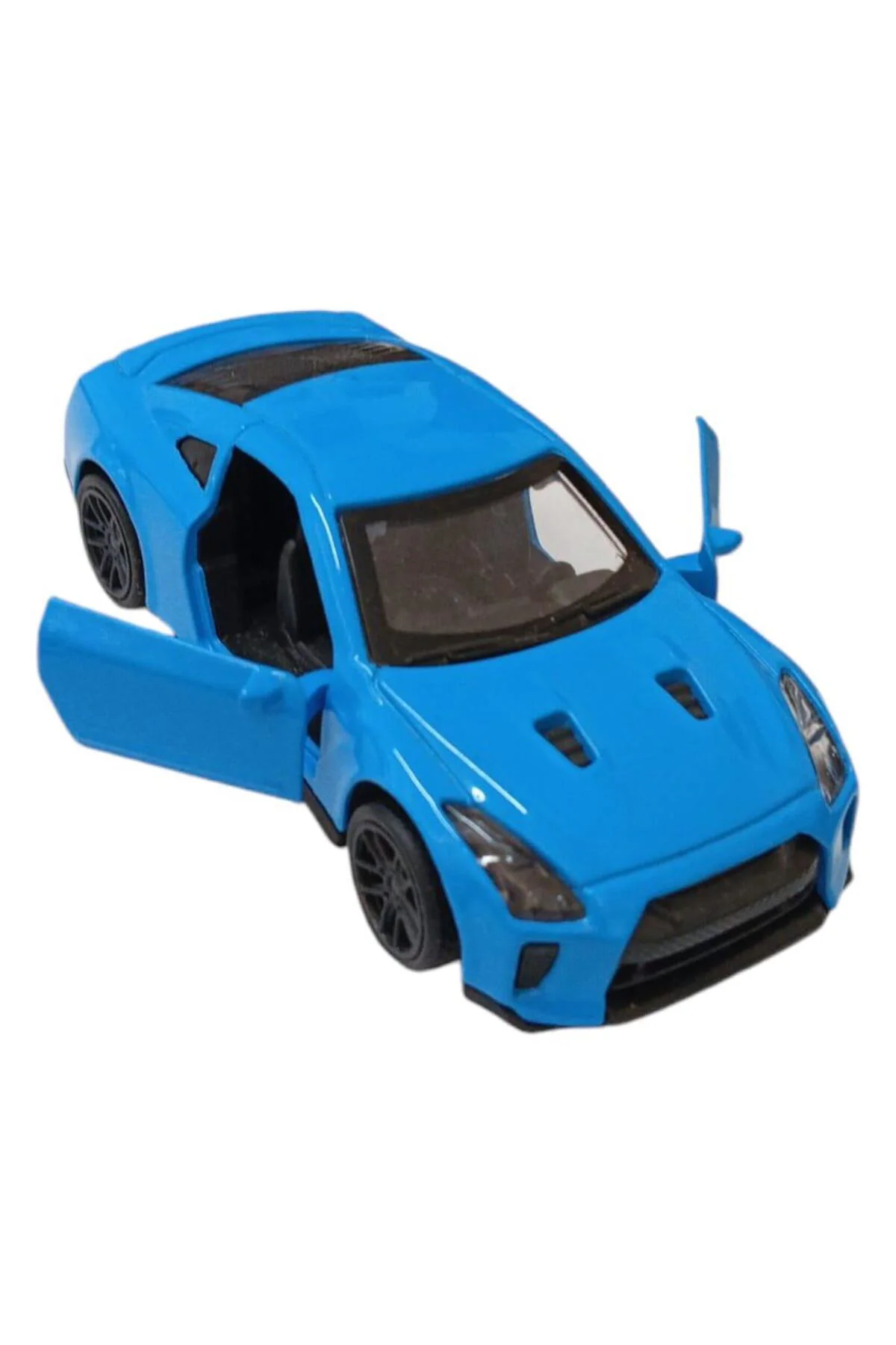 Çek Bırak Metal Araba - 4311E - Mavi (Lisinya)