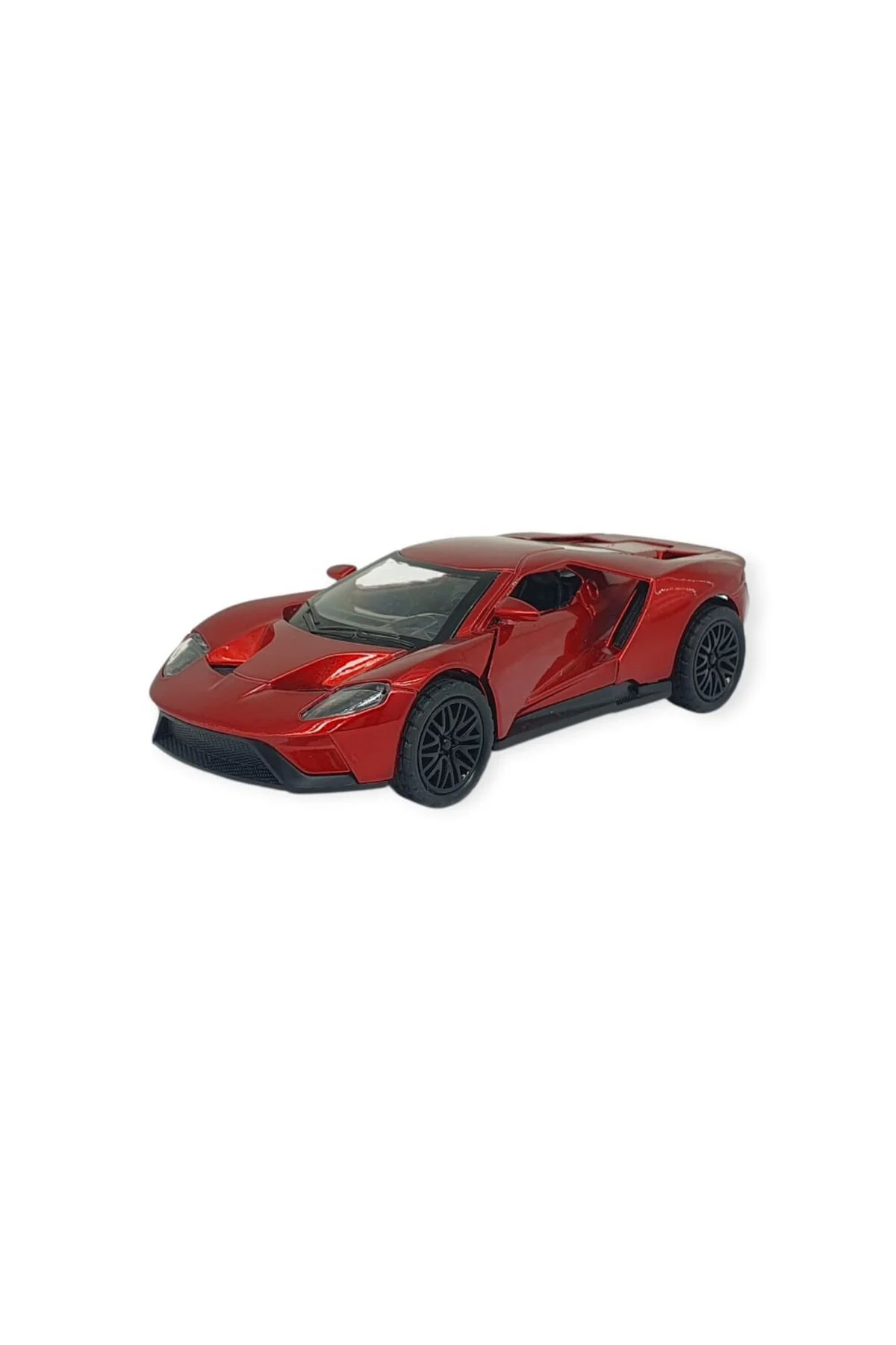 Çek Bırak Metal Arabalar 13 cm - SR2211- Kırmızı (Lisinya)