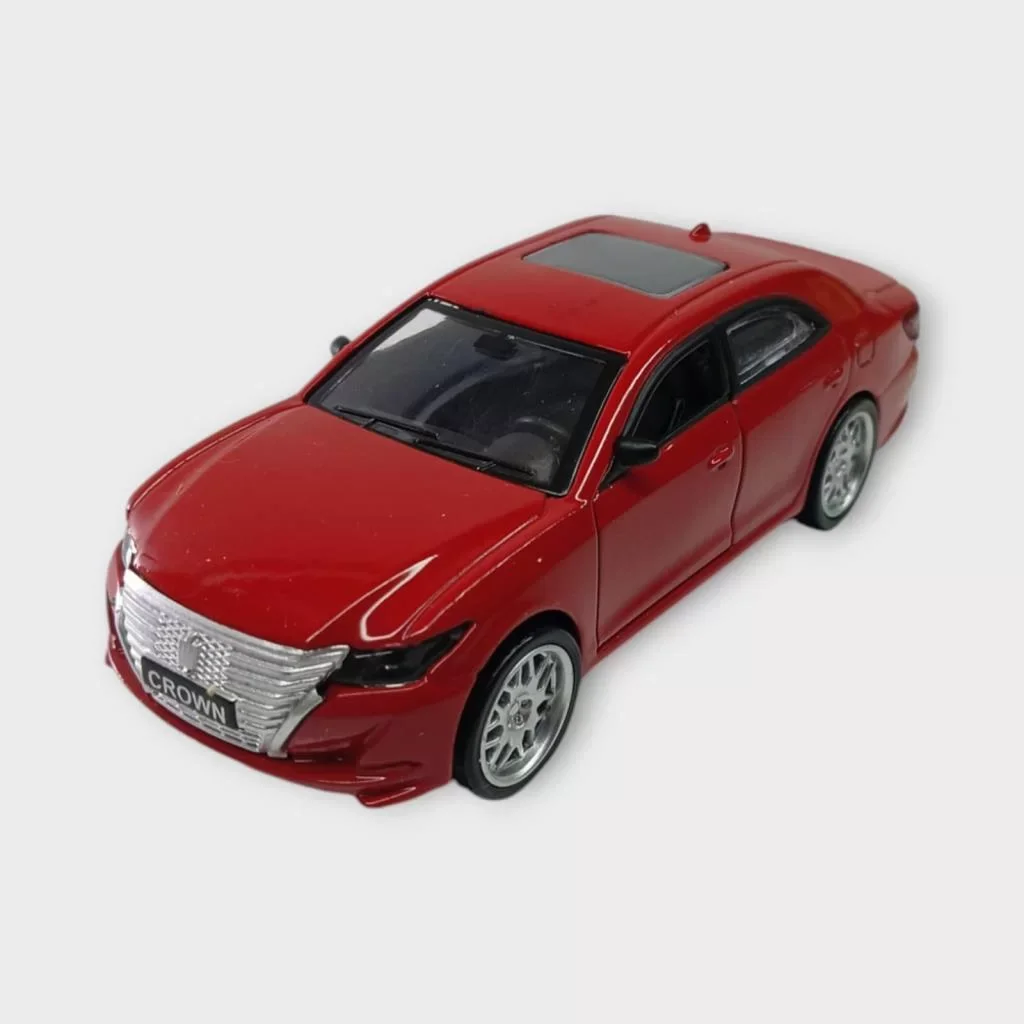 Çek Bırak Metal Araba Sesli Işıklı - Kırmızı (Lisinya)