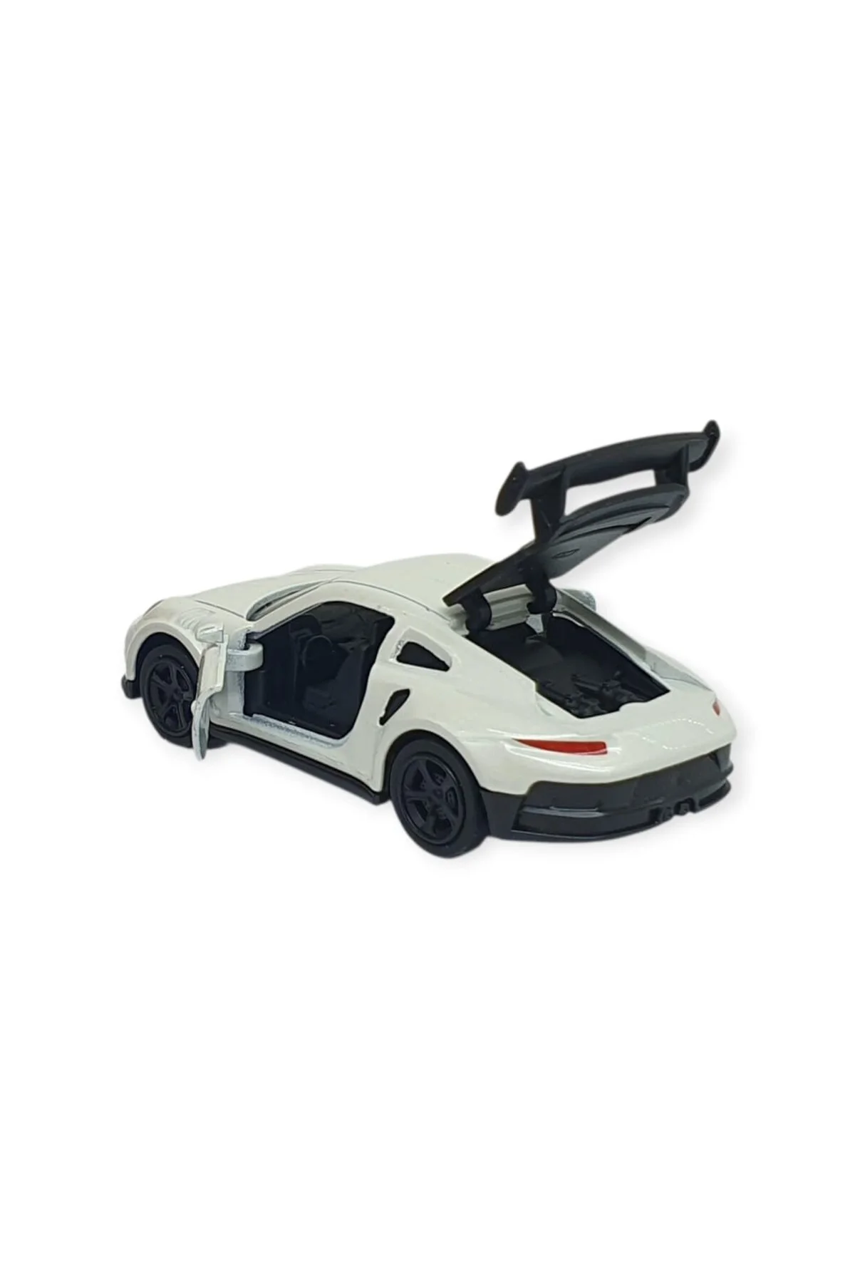 Çek Bırak Metal Küçük Arabalar 8 cm - 6411A-7 - Beyaz (Lisinya)
