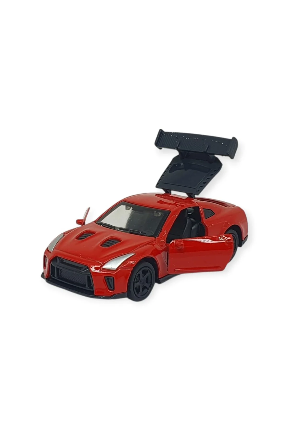 Çek Bırak Metal Küçük Arabalar 8 cm - 6411A-5 - Kırmızı (Lisinya)