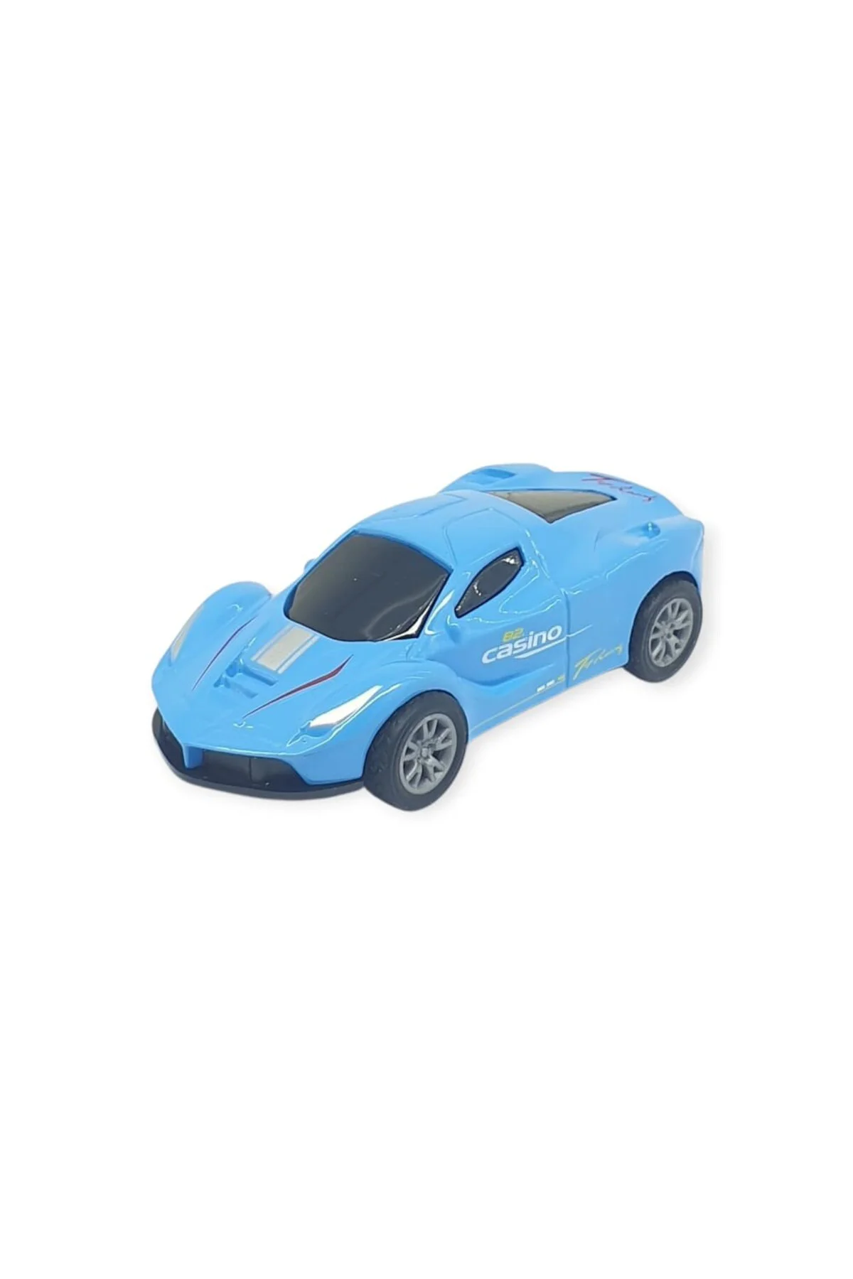 Çek Bırak Metal Küçük Arabalar 8 cm - SH40031 - Mavi (Lisinya)