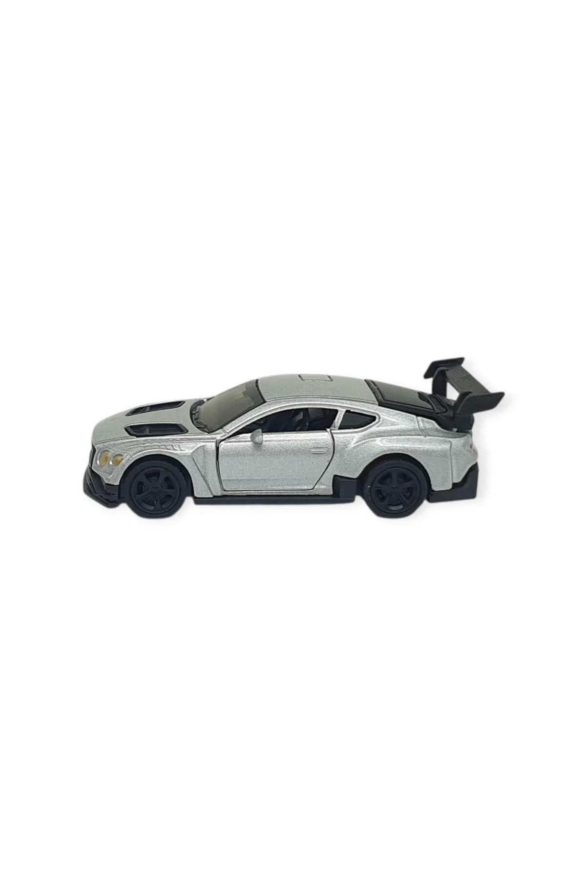 Çek Bırak Metal Küçük Arabalar 8 cm - 6411A-16 - Gümüş (Lisinya)