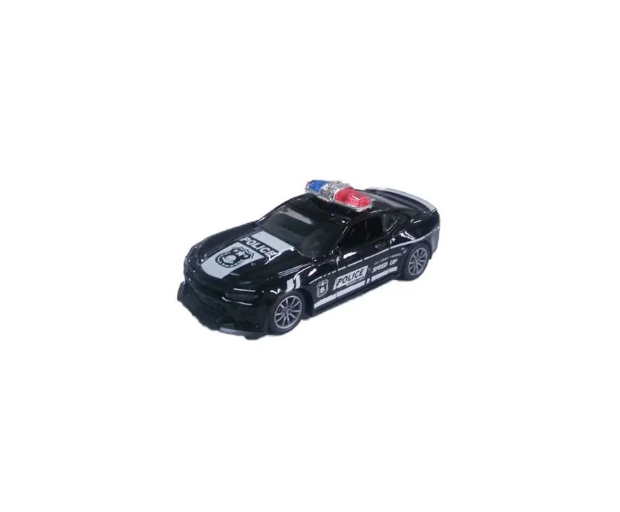 Çek Bırak Metal Polis Arabası - K137A54 - 1 ADET