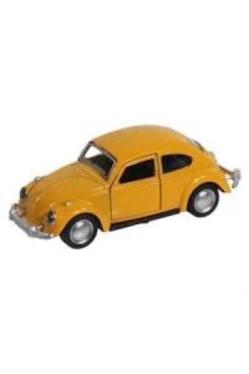 Çek Bırak Metal Retro Vosvos Araba  - 6636-18T - 1 ADET