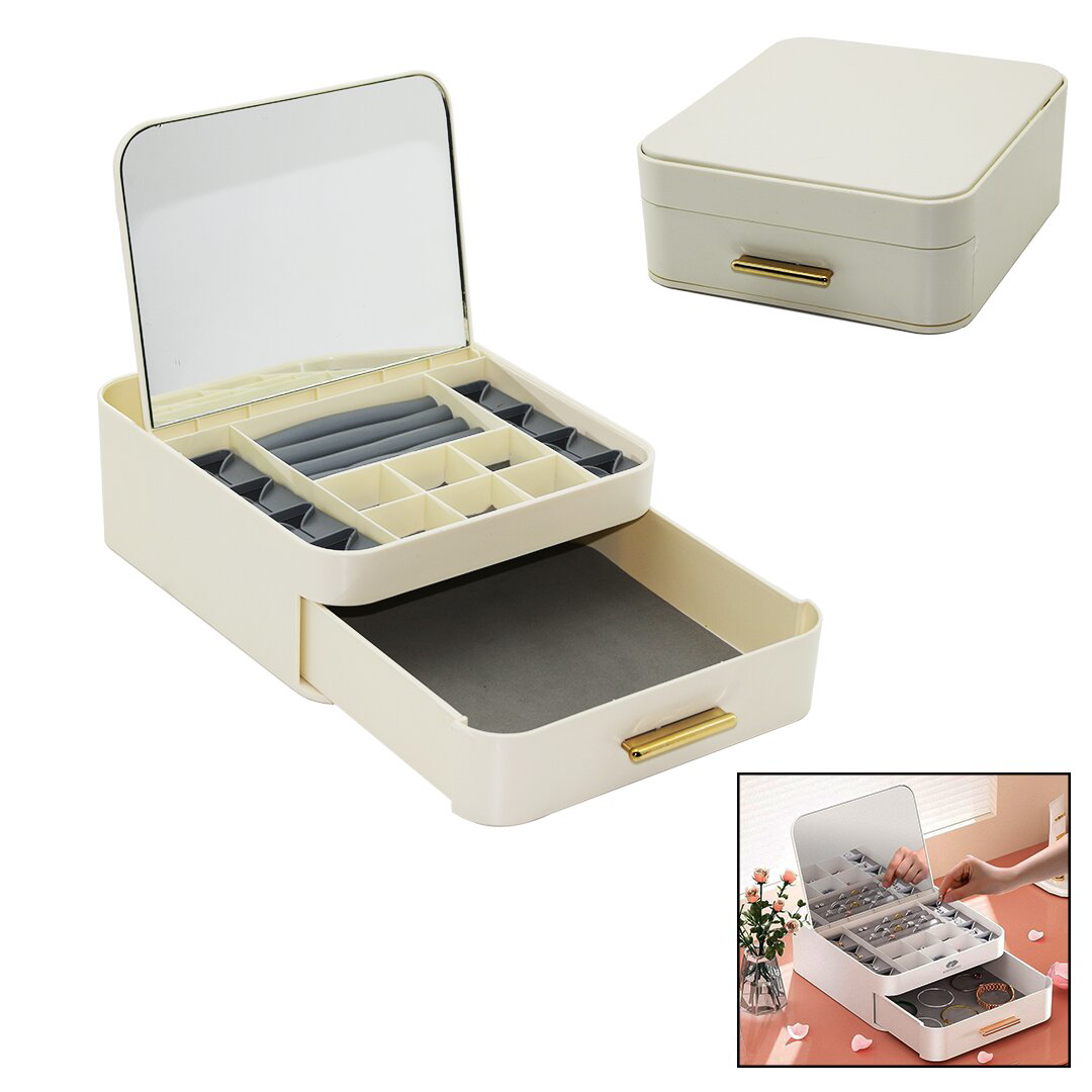 ÇEK-BIRAK=AÇ-KAPA20X22 - Y:8.5CMAYNALI TAKI ORGANİZER ÇEKMECE+1 K