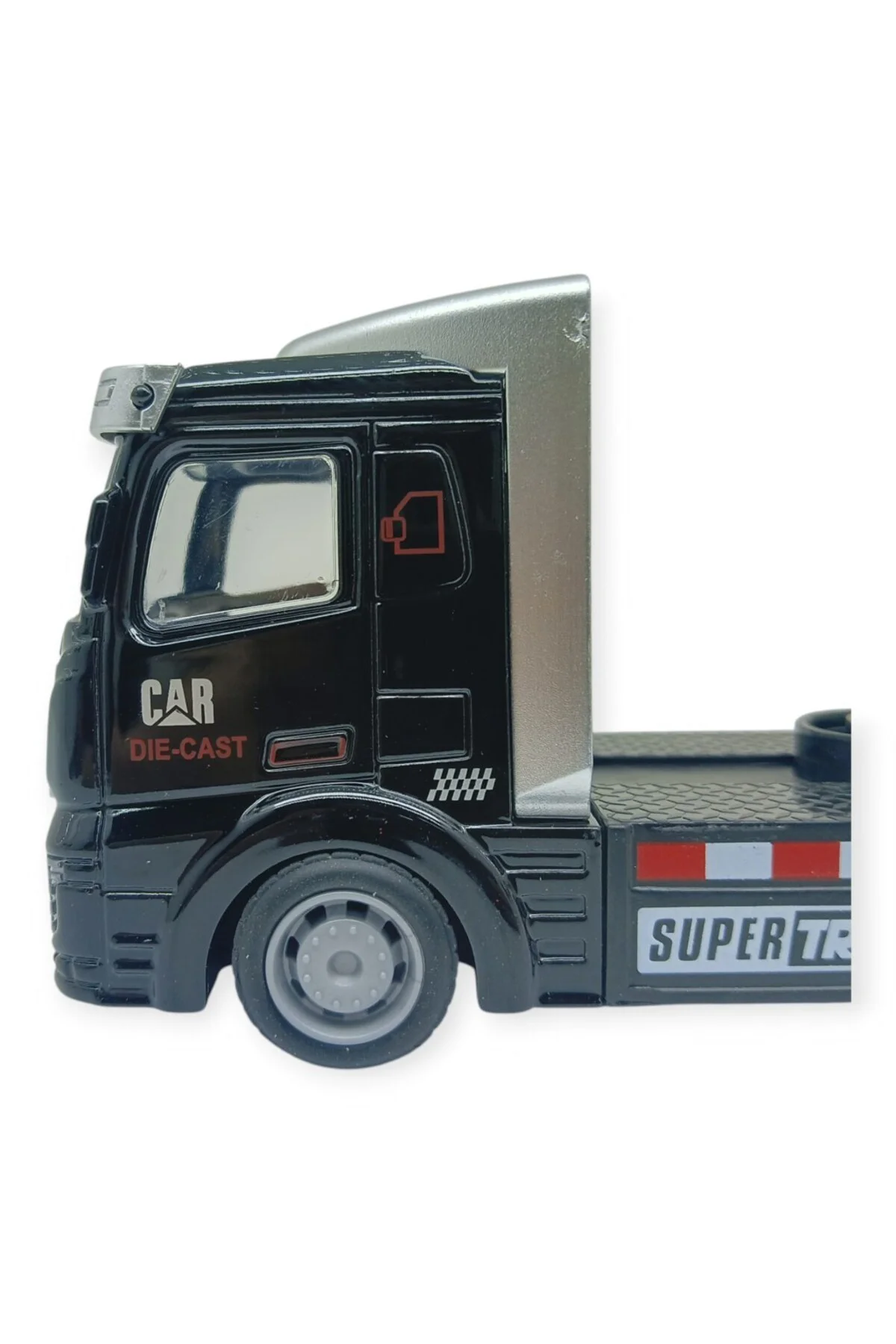 Çekbırak Metal Tır Kafası 12 cm - Siyah (Lisinya)