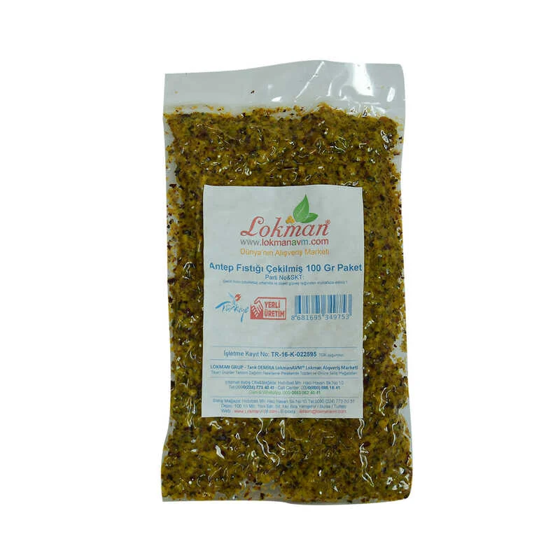 Çekilmiş Antep Fıstığı 100 Gr - Taze Toz Antep Fıstığı Fiyatı, Yorumları ve Özellikleri