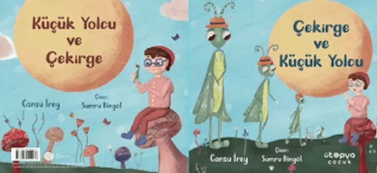 Çekirge ve Küçük Yolcu - Küçük Yolcu ve Çekirge (İki Kitap Birlikte)