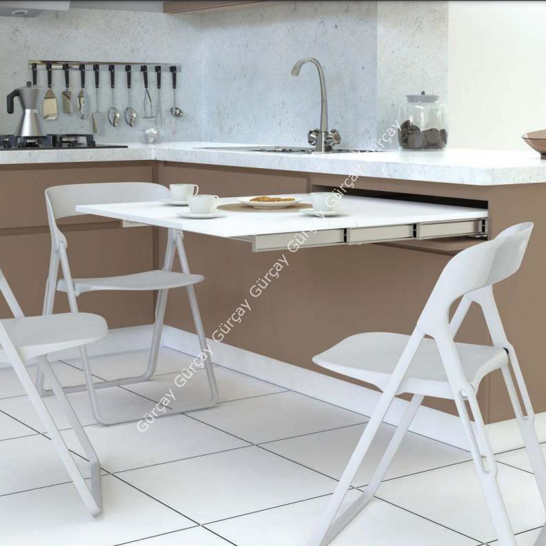 Çekmeceden Açılır Masa Mekanizması