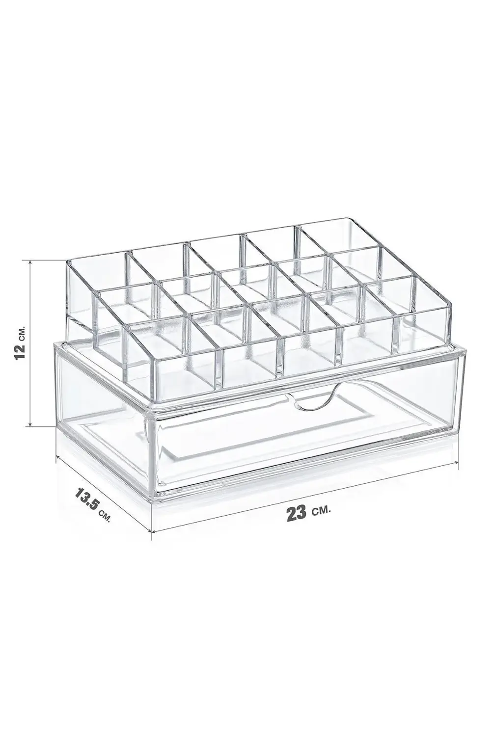 Çekmeceli Manikür Seti Düzenleyici Çekmeceli Makyaj Organizeri Oj