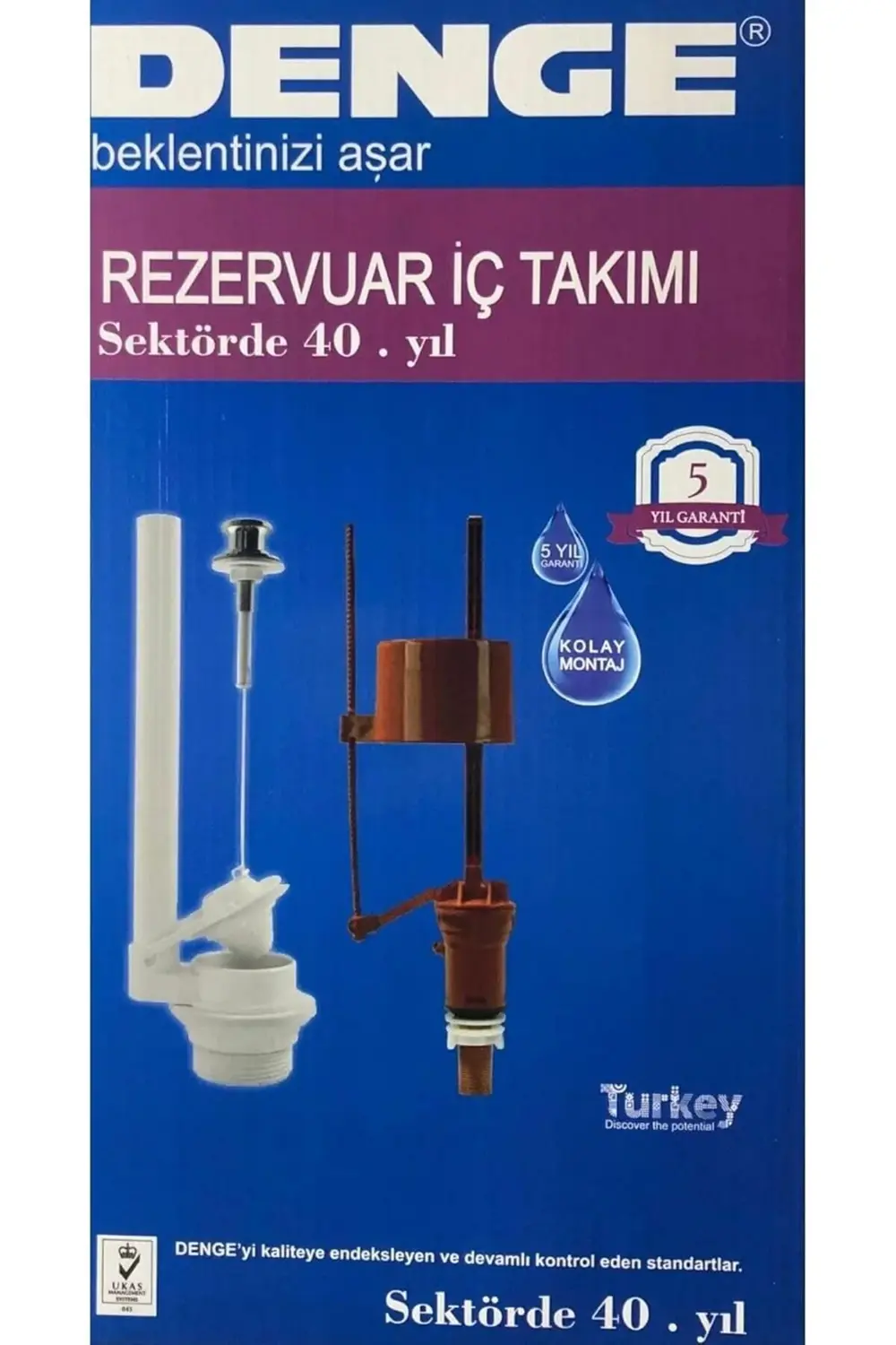 Çekmeli Klozet Rezervuar Iç Takım 1165987