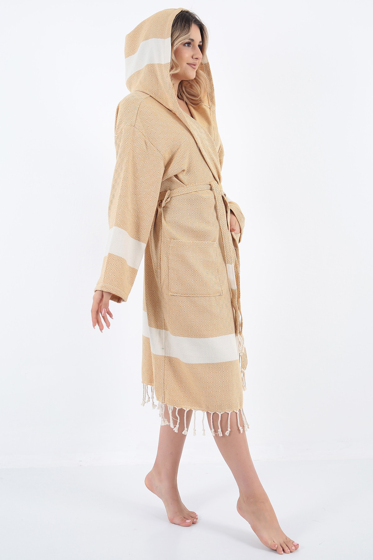 Buldan Concept Celena Peştamal Bornoz Hardal