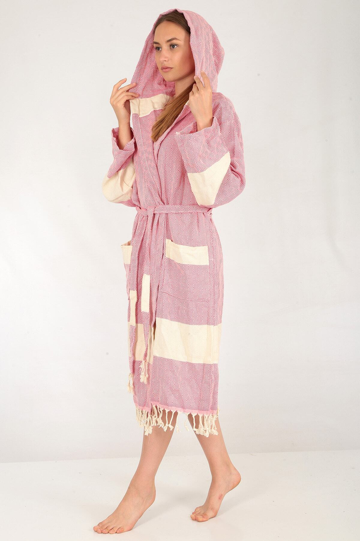 Buldan Concept Celena Peştamal Bornoz Pembe