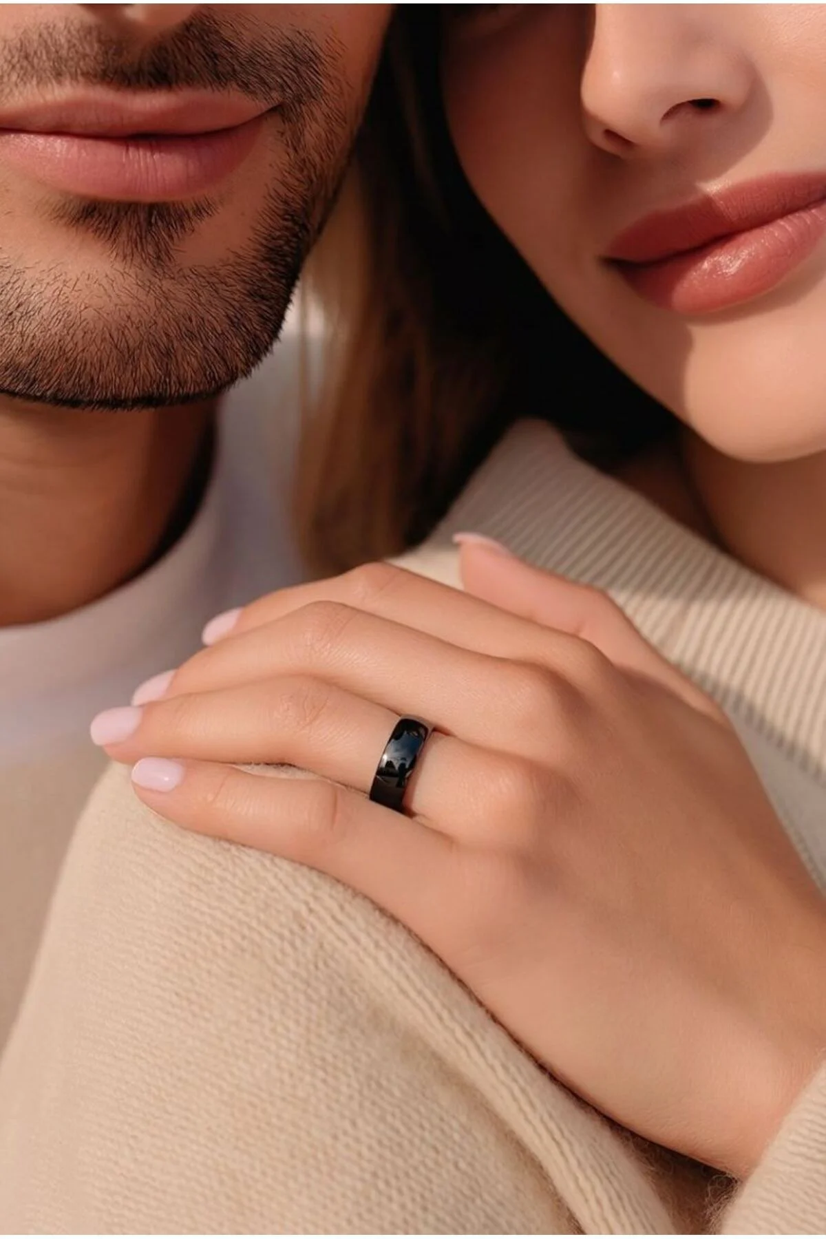 Çelik 18 Numara İnce Unısex Alyans Yüzük