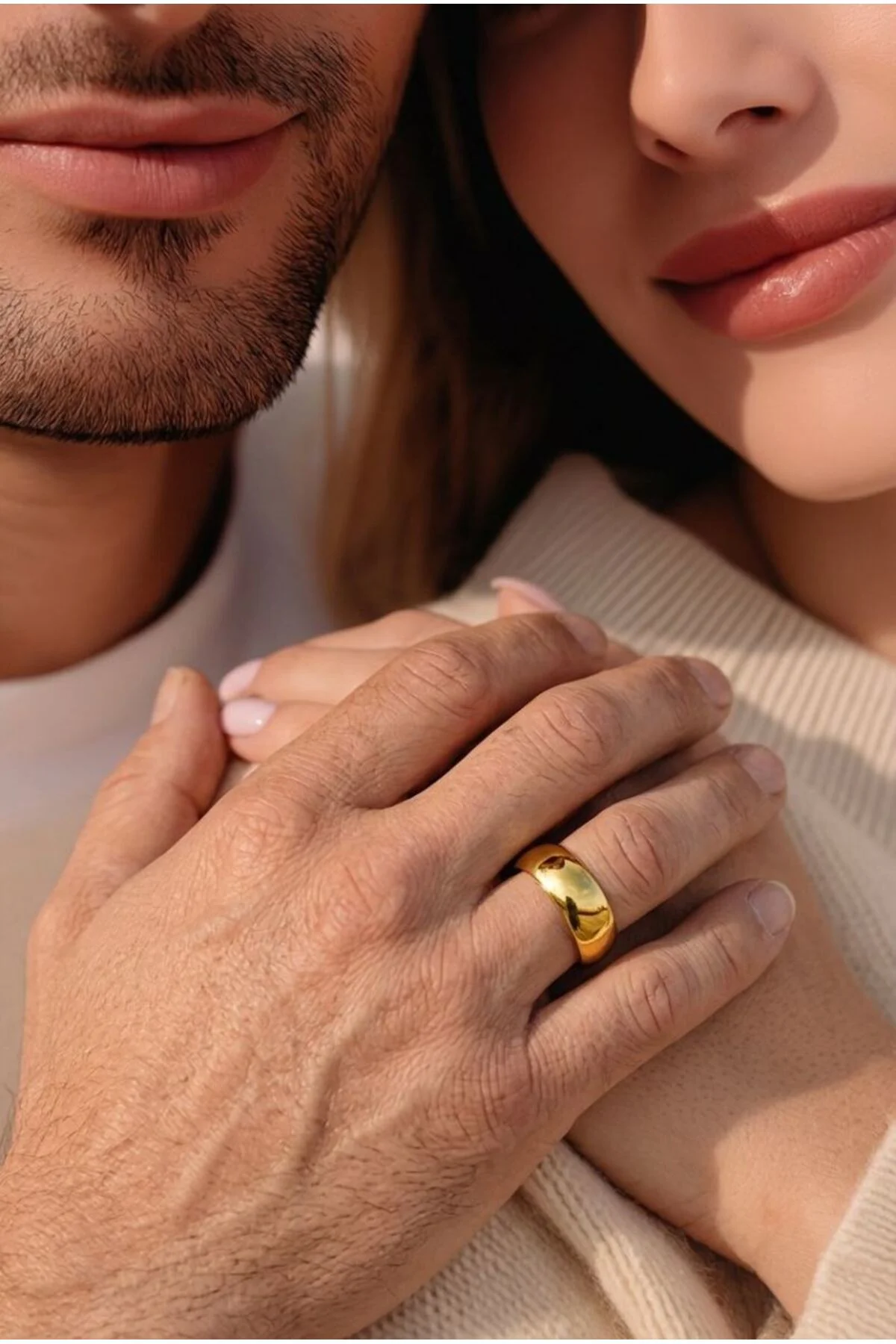 Çelik 18 Numara Unısex Alyans Yüzük