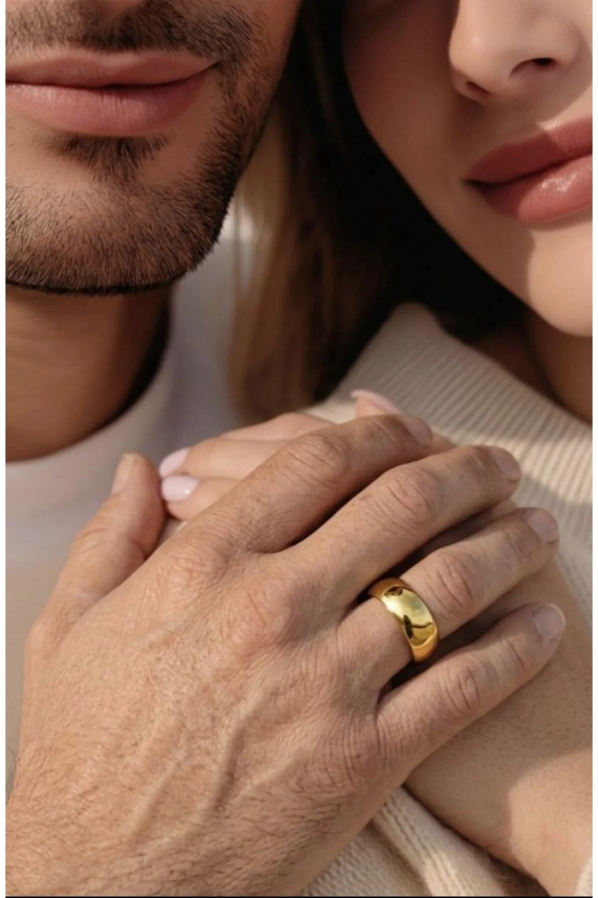 Çelik 21 Numara Unısex Alyans Yüzük
