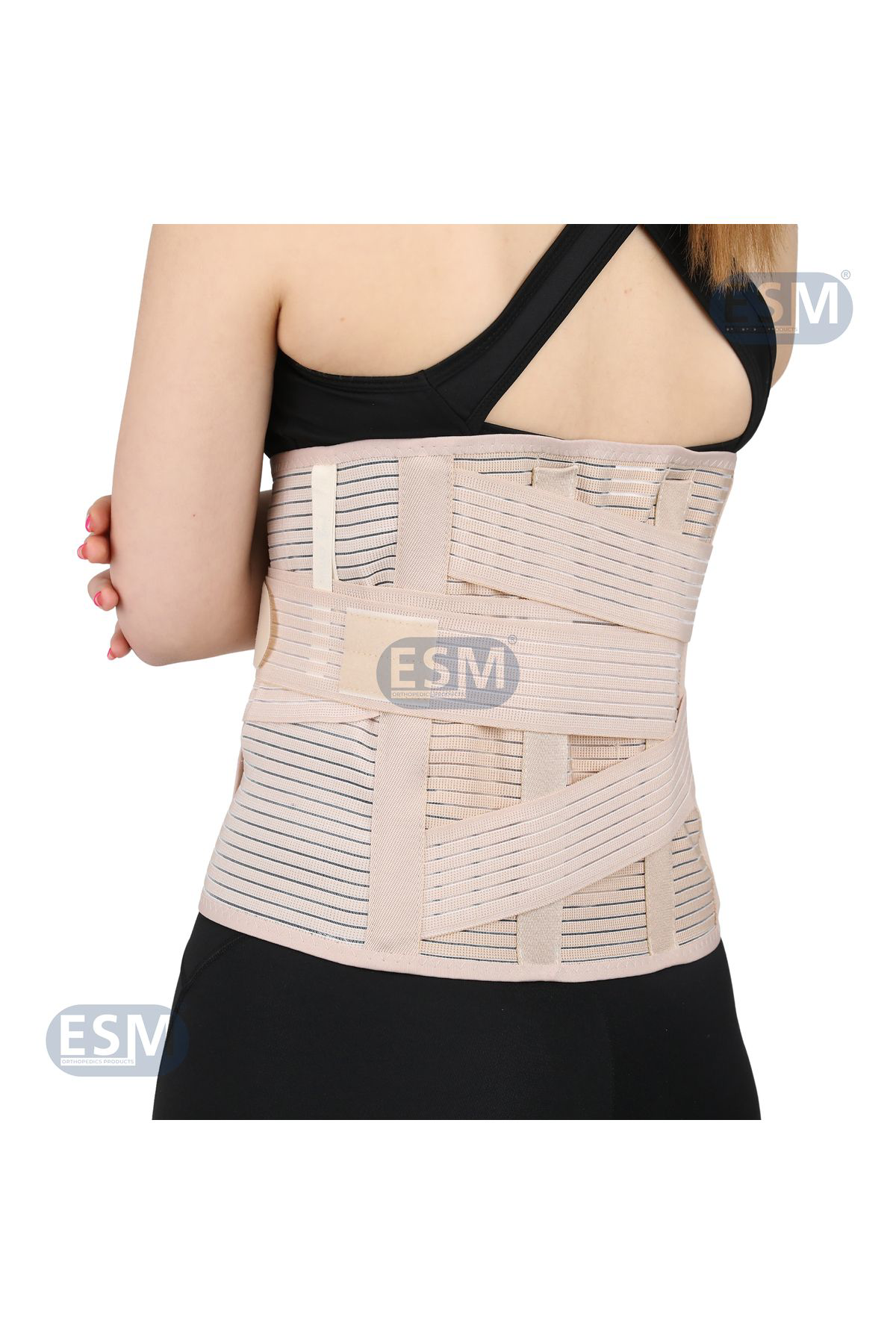 Dolphin Çelik Balenli Lumbosacral 32 Cm Ortopedik Cırtlı Small