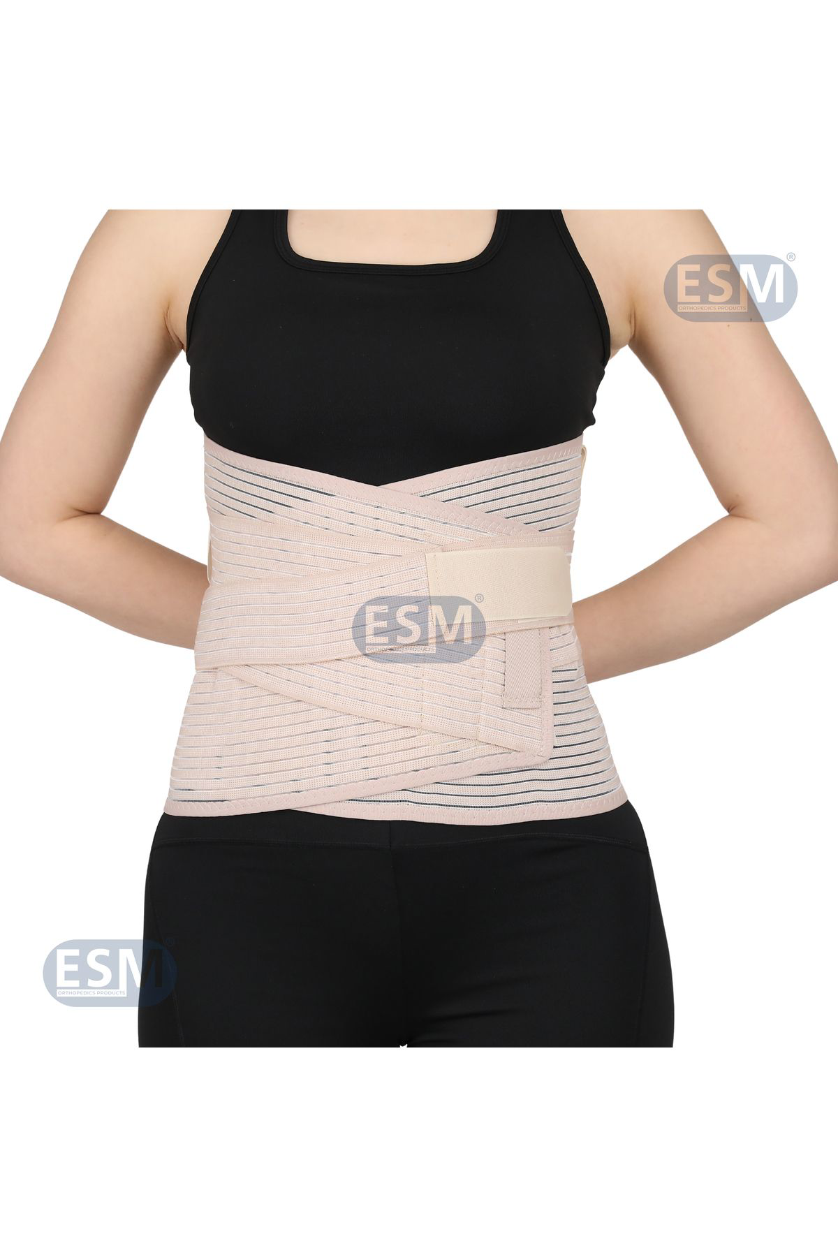 Dolphin Çelik Balenli Lumbosacral 32 Cm Ortopedik Cırtlı Small