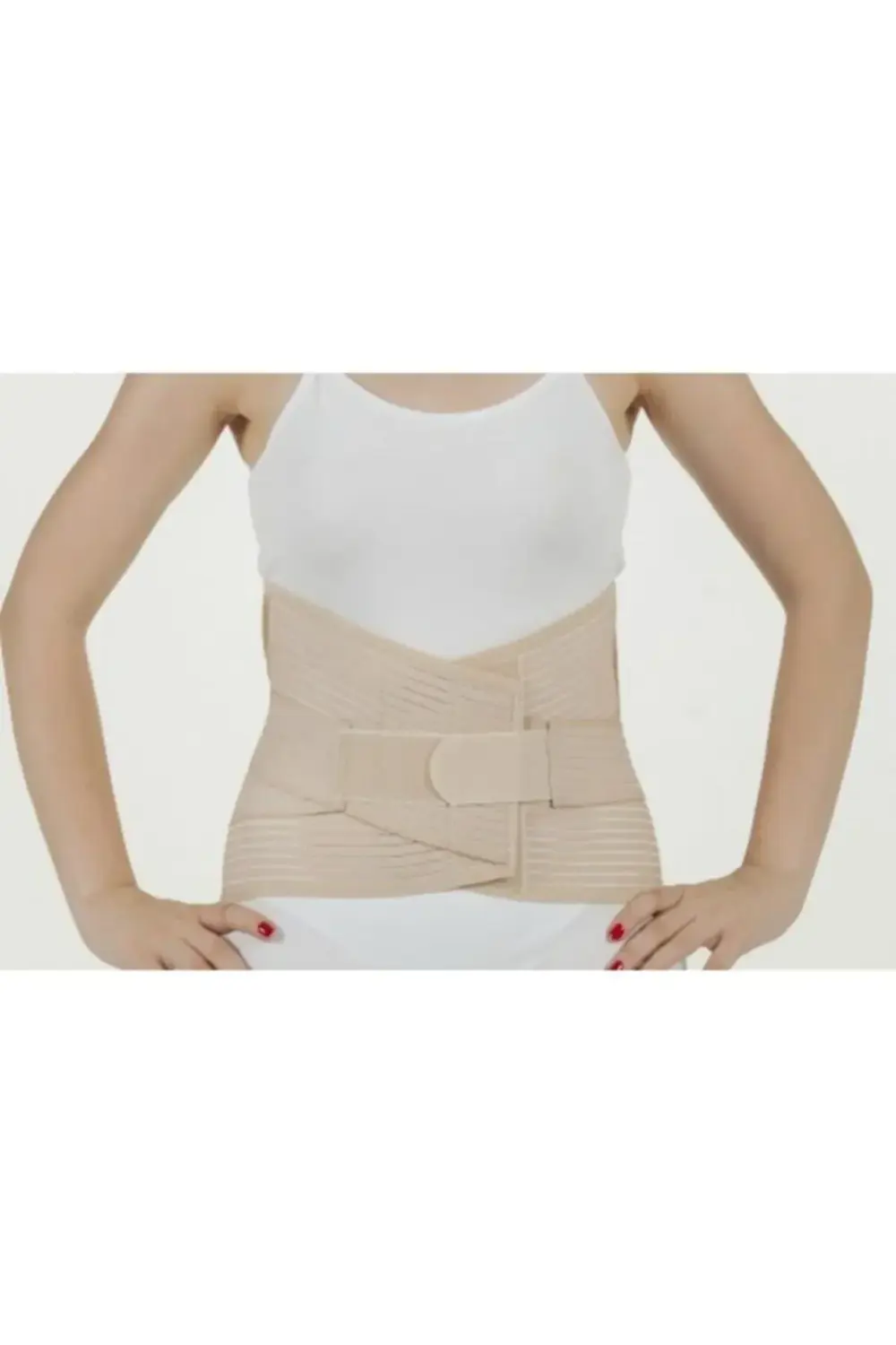 Çelik Balenli Lumbosakral Bel Fıtığı Korsesi Bel Korsesi Bedensiz