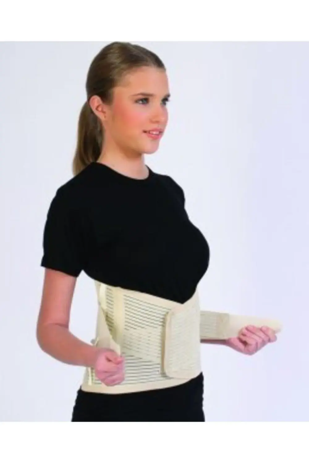 Çelik Balenli Lumbosakral Ortopedik Demirli Süngerli Cırtlı Bel F