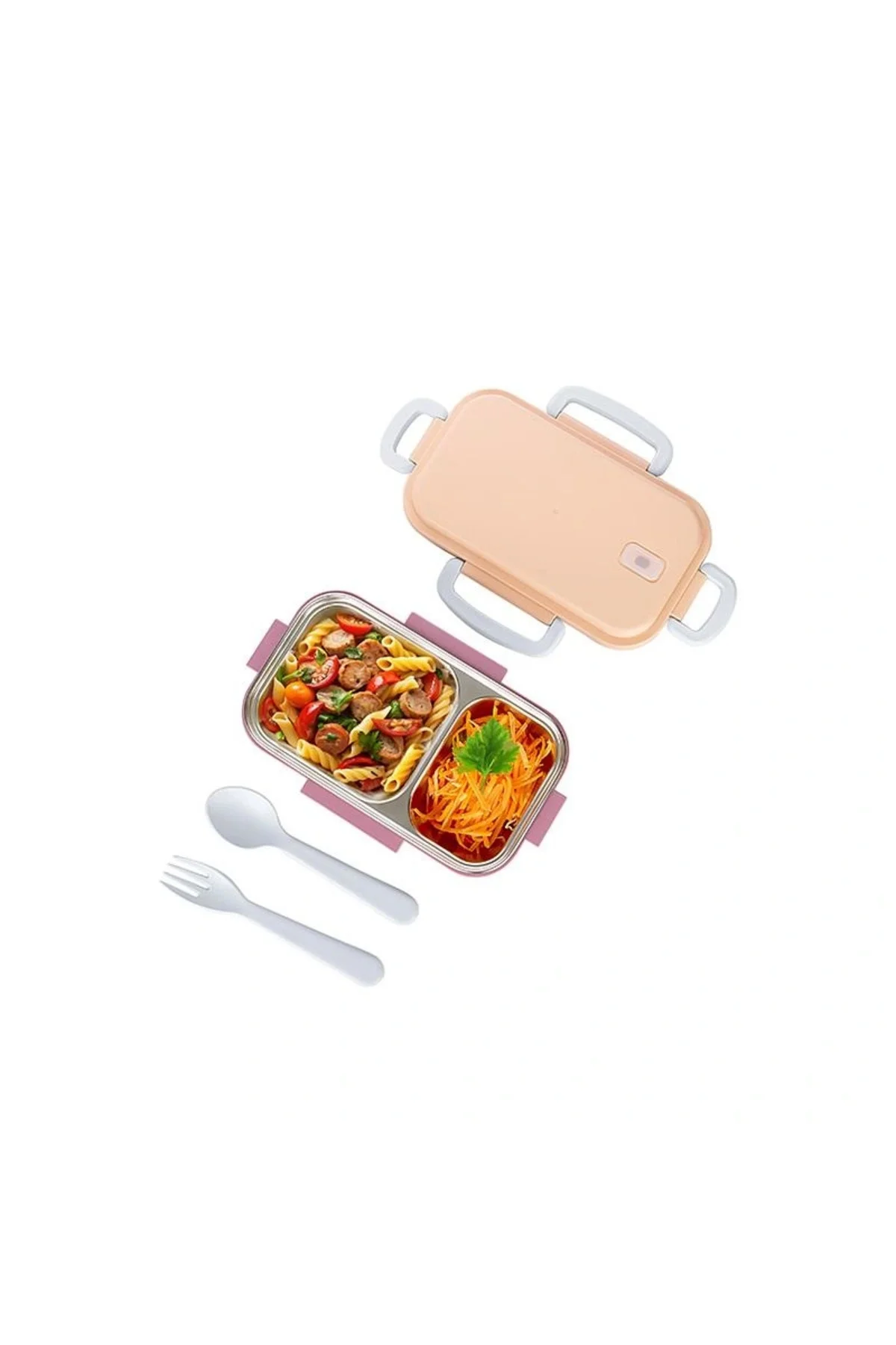 Çelik Beslenme Kabı - Benmari Model - 150 X 300 Ml Çelik Beslenme Kabı - Benmari Model - 150 X 300 Ml - Görsel 2