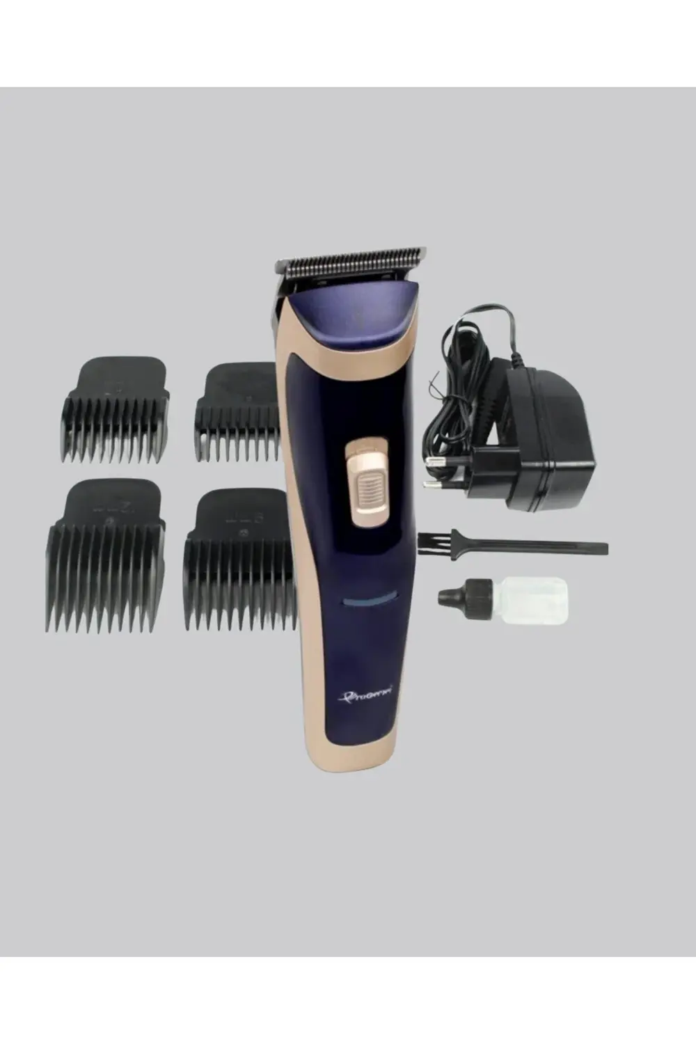 Çelik Bıçaklı Unisex Şarjlı Tıraş Makinesi – Sessiz Motor, Kablos