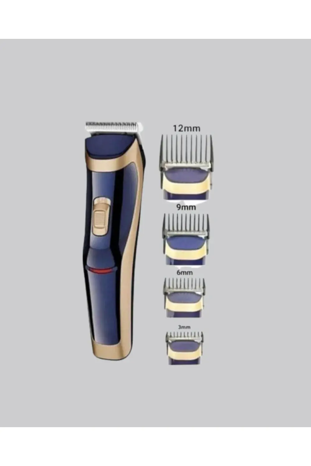 Çelik Bıçaklı Unisex Şarjlı Tıraş Makinesi – Sessiz Motor, Kablos