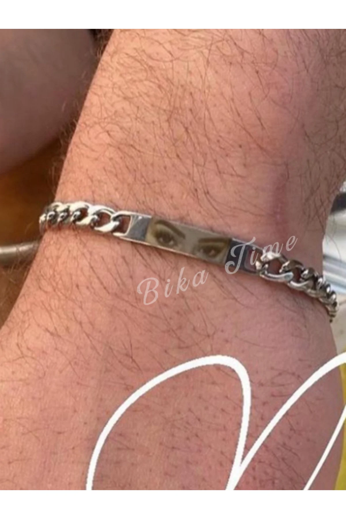 Çelik Bileklik Kişiye özel Tasarım - Asla Paslanmaz