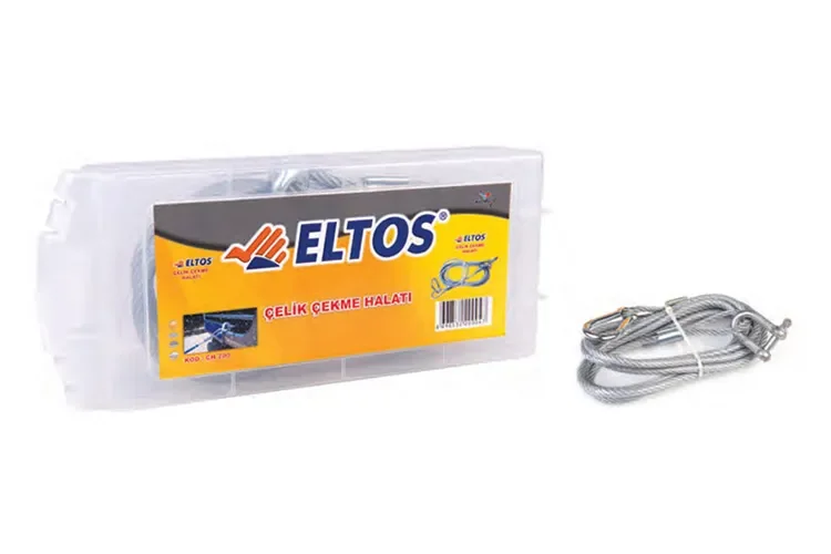 Çelik Çekme Halatı 6-8 mm 3,5 mt