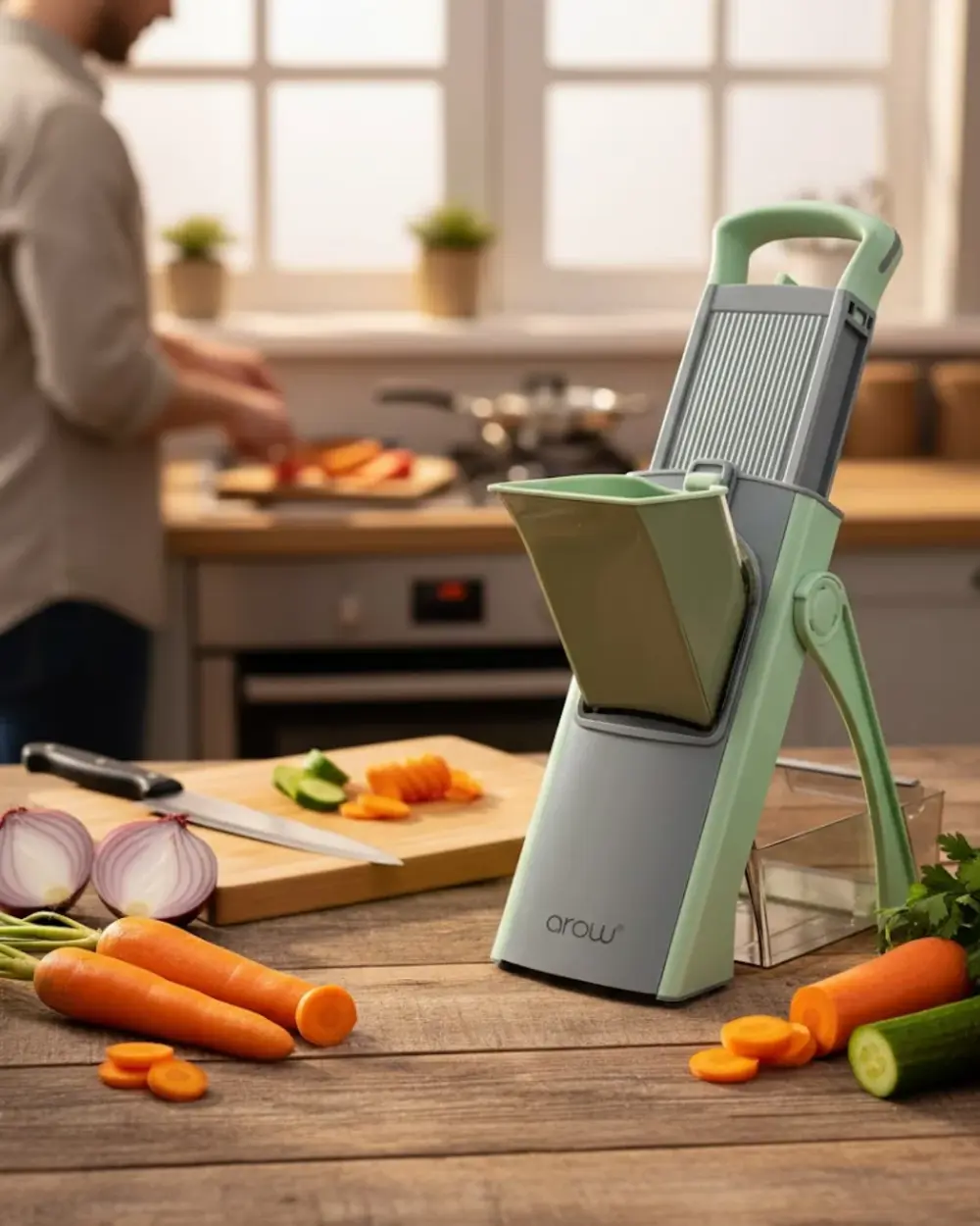 Çelik El Rendesi Doğrama ve Dilimleme Aparatlı