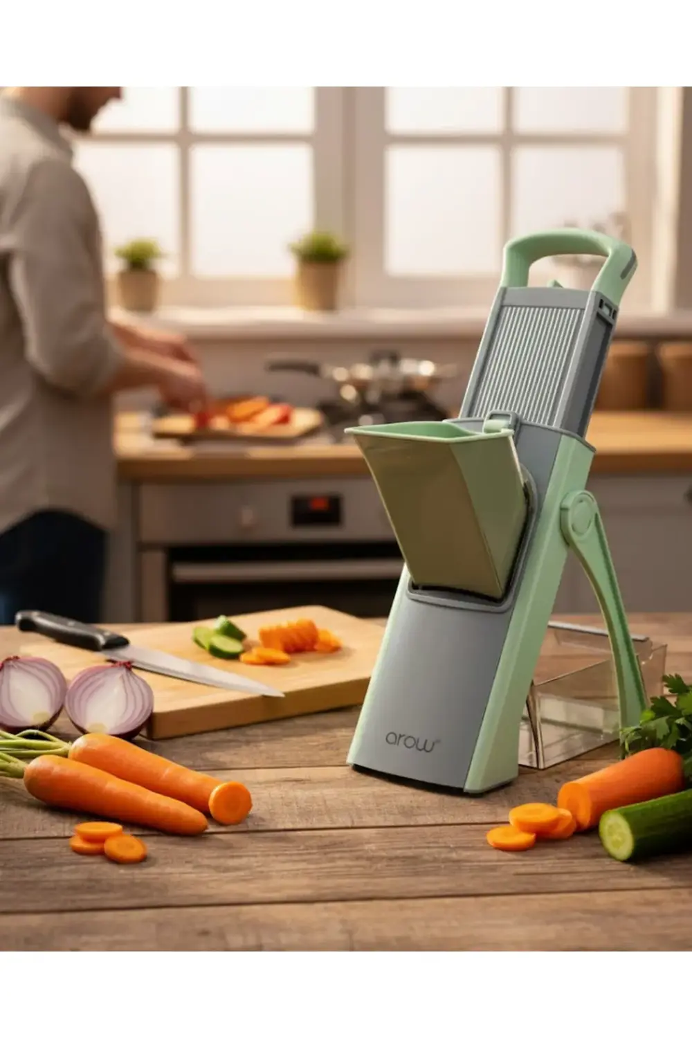 Çelik El Rendesi Doğrama ve Dilimleme Aparatlı