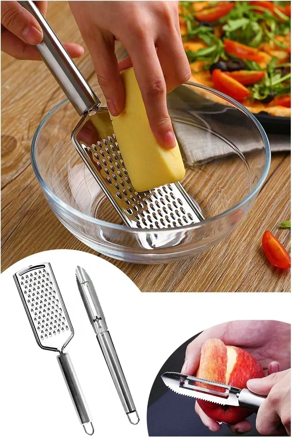 Çelik El Rendesi Ve Soyacak-Oyacak Seti Çelik El Rendesi Ve Soyac