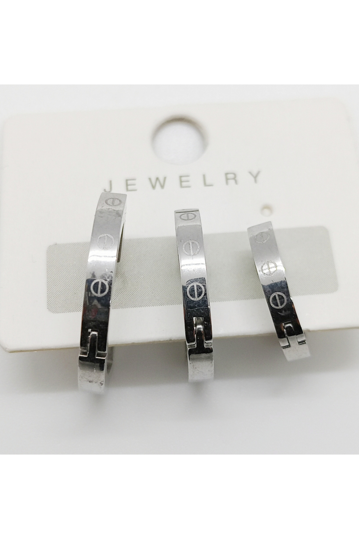 Monalisa Home Çelik Figürlü Unisex Küpe