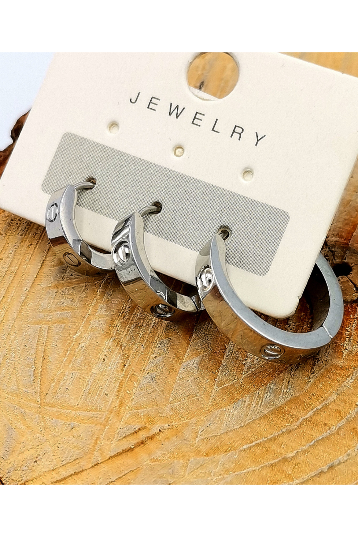 Monalisa Home Çelik Figürlü Unisex Küpe