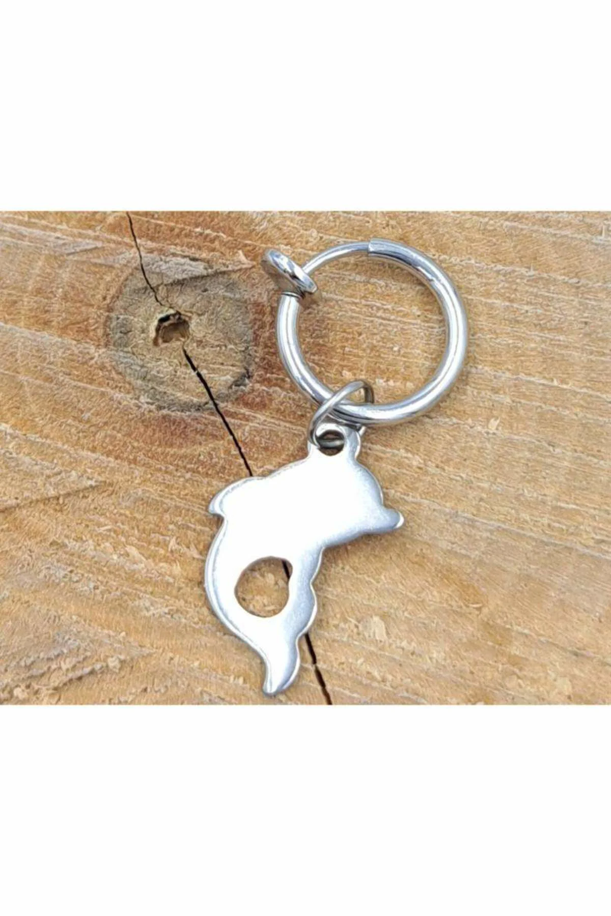 Çelik Gümüş Renk Figürlü Piercing