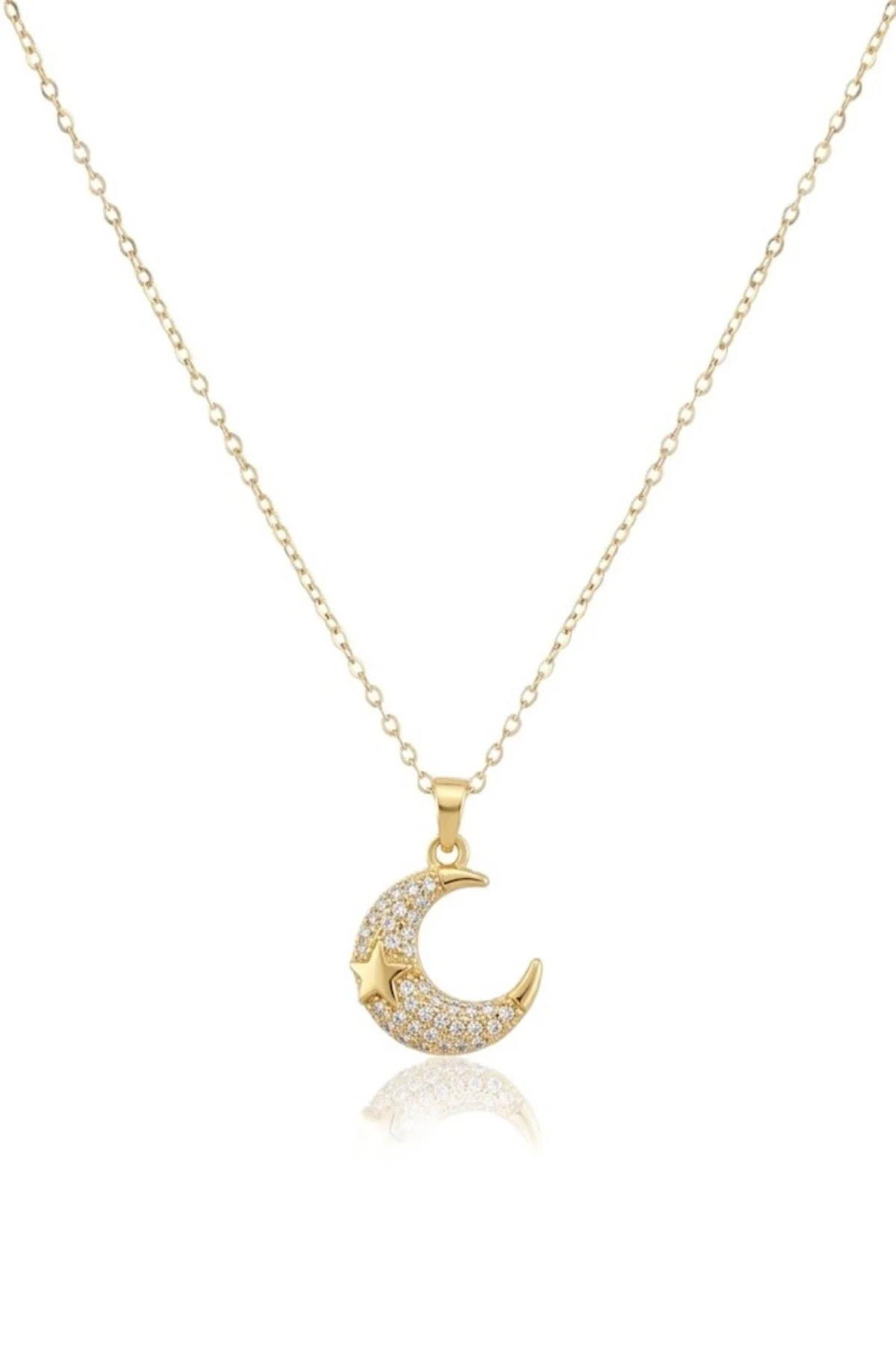 Çelik Hilal Kolye GOLD 45cm Fiyatı, Yorumları ve Özellikleri