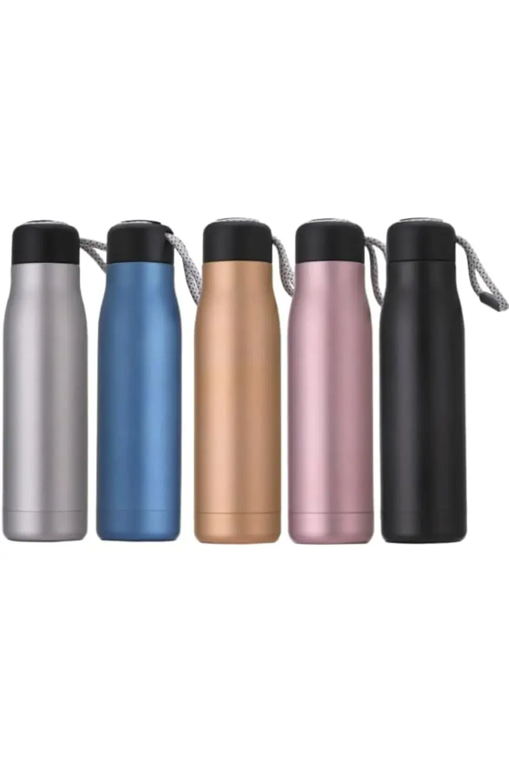 Çelik İçli Termos 550 Ml Siyah Skm015 395519