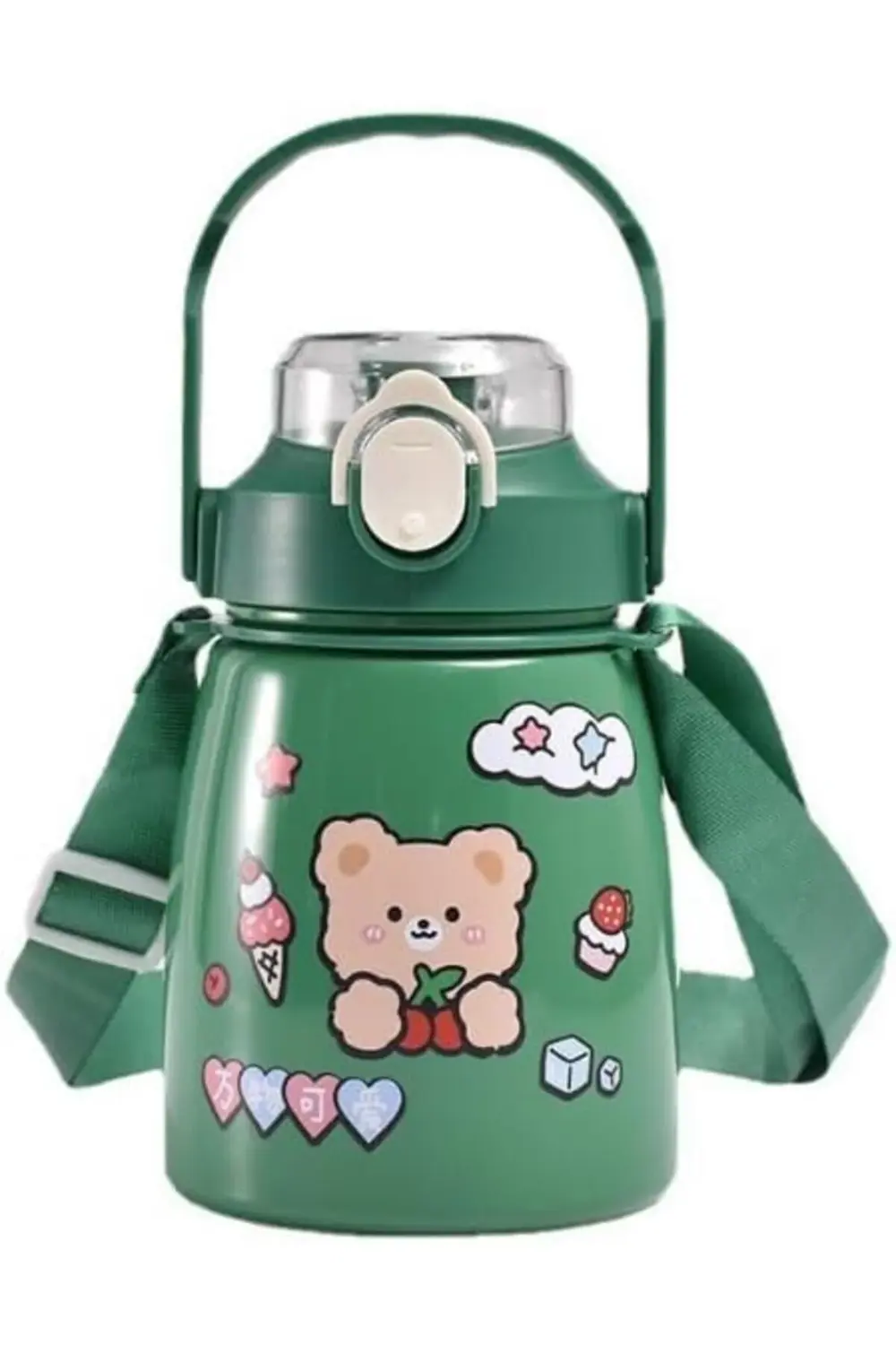 Çelik İçli Termos 850 Ml Yeşil Skm012 1178227