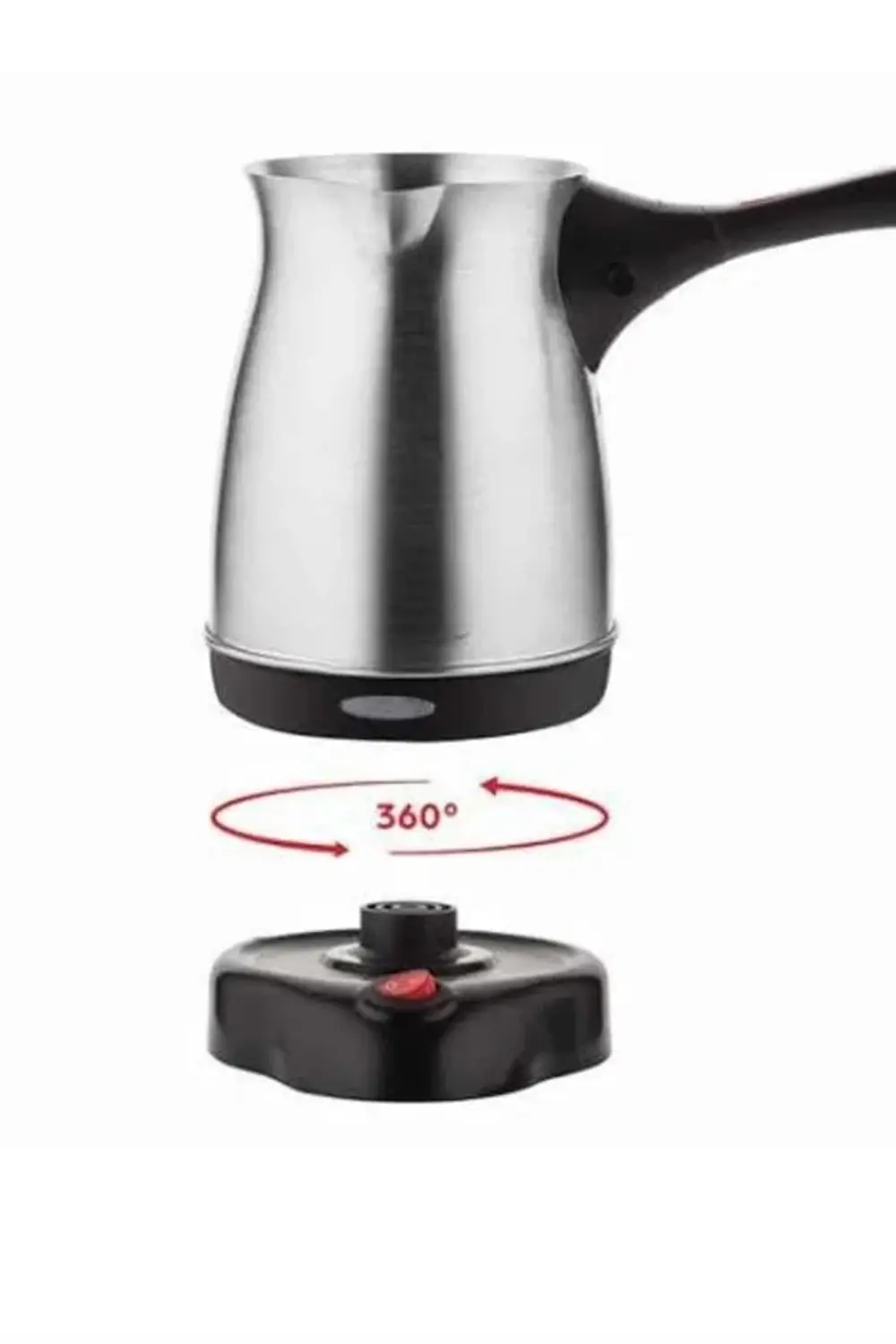 Çelik Kahve Makinesi Cezve 800 Watt Paslanmaz Çelik Türk Kahvesi