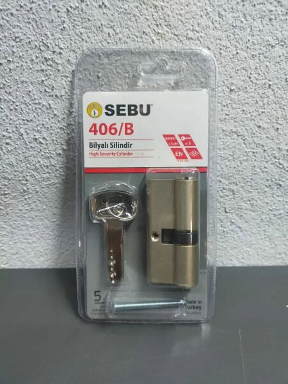 Çelik Kapı Bilyalı Barel Saten Çelik Kapı Bilyalı Barel Saten