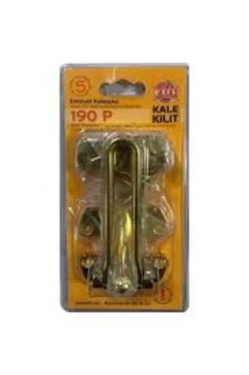 Çelik Kapı Kelepçe Sarı