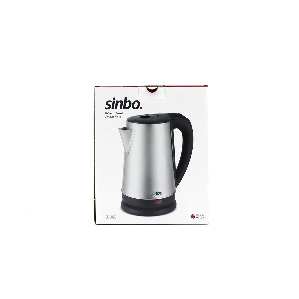 Çelik Kettle Su Isıtıcısı Kablosuz Kullanım 1.8lt 360 Derece Dönebilme Otomatik Kapanma Sk-8026 Bx40 Fiyatı, Yorumları ve Özellikleri