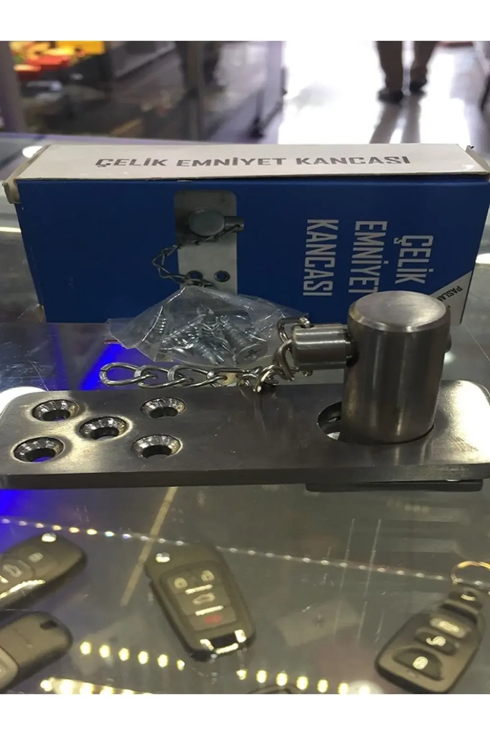 Çelik Pimli Emniyet Kancası